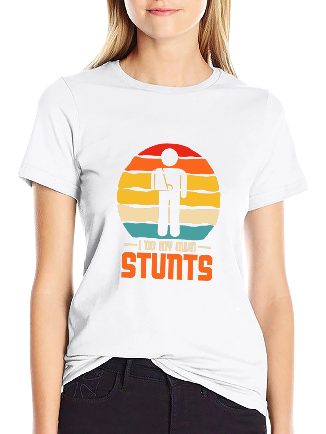 I Do My Own Stunts Graphic T-Shirt
