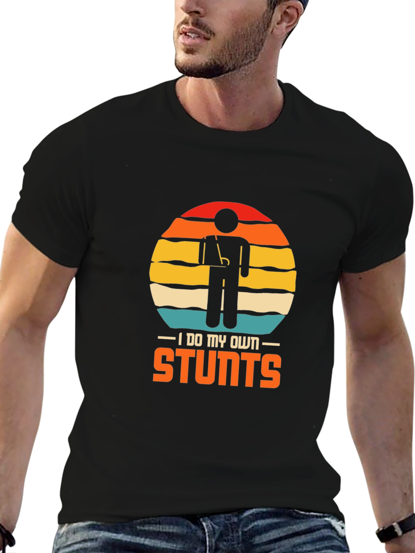 I Do My Own Stunts Graphic T-Shirt