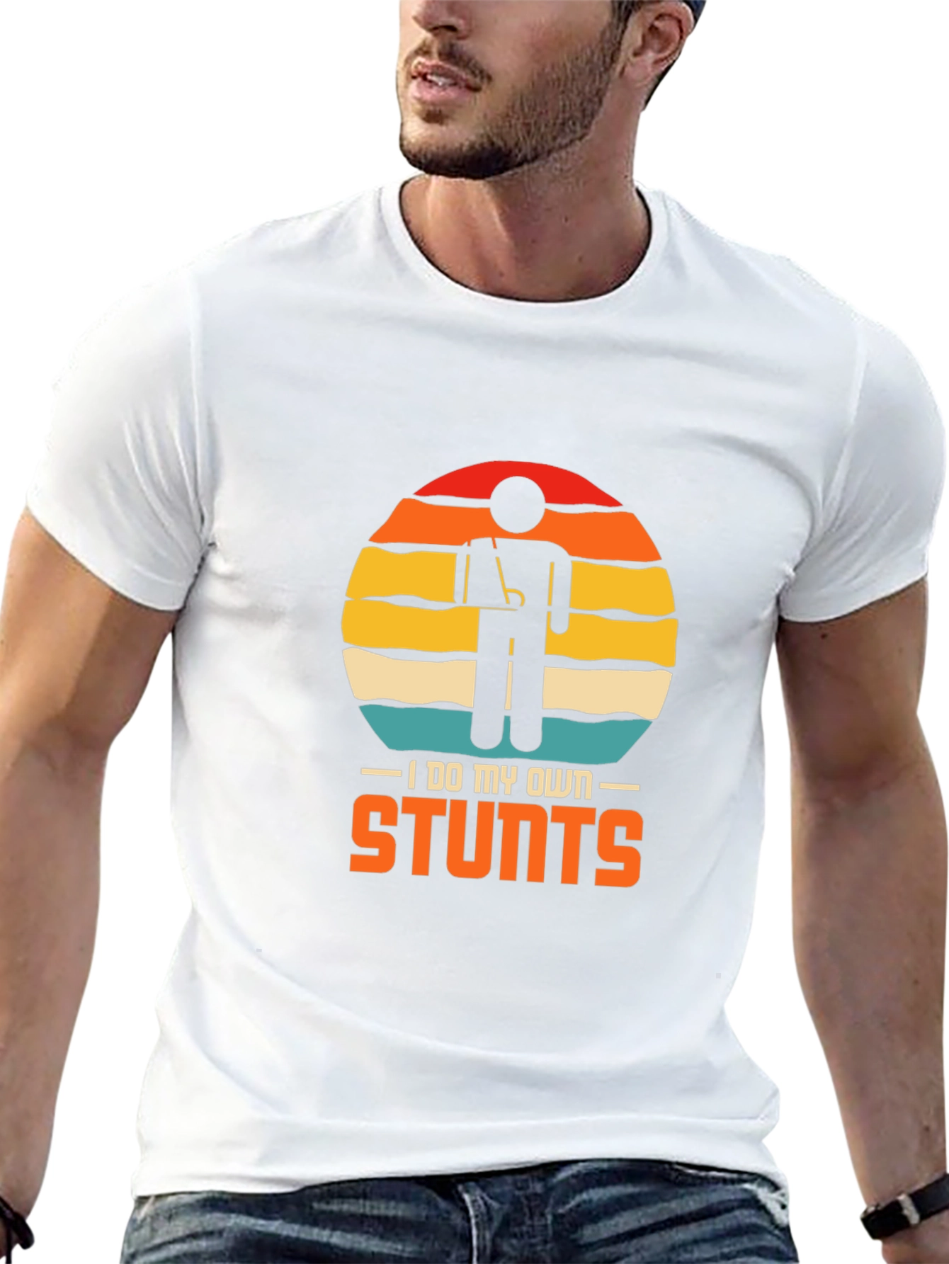 I Do My Own Stunts Graphic T-Shirt
