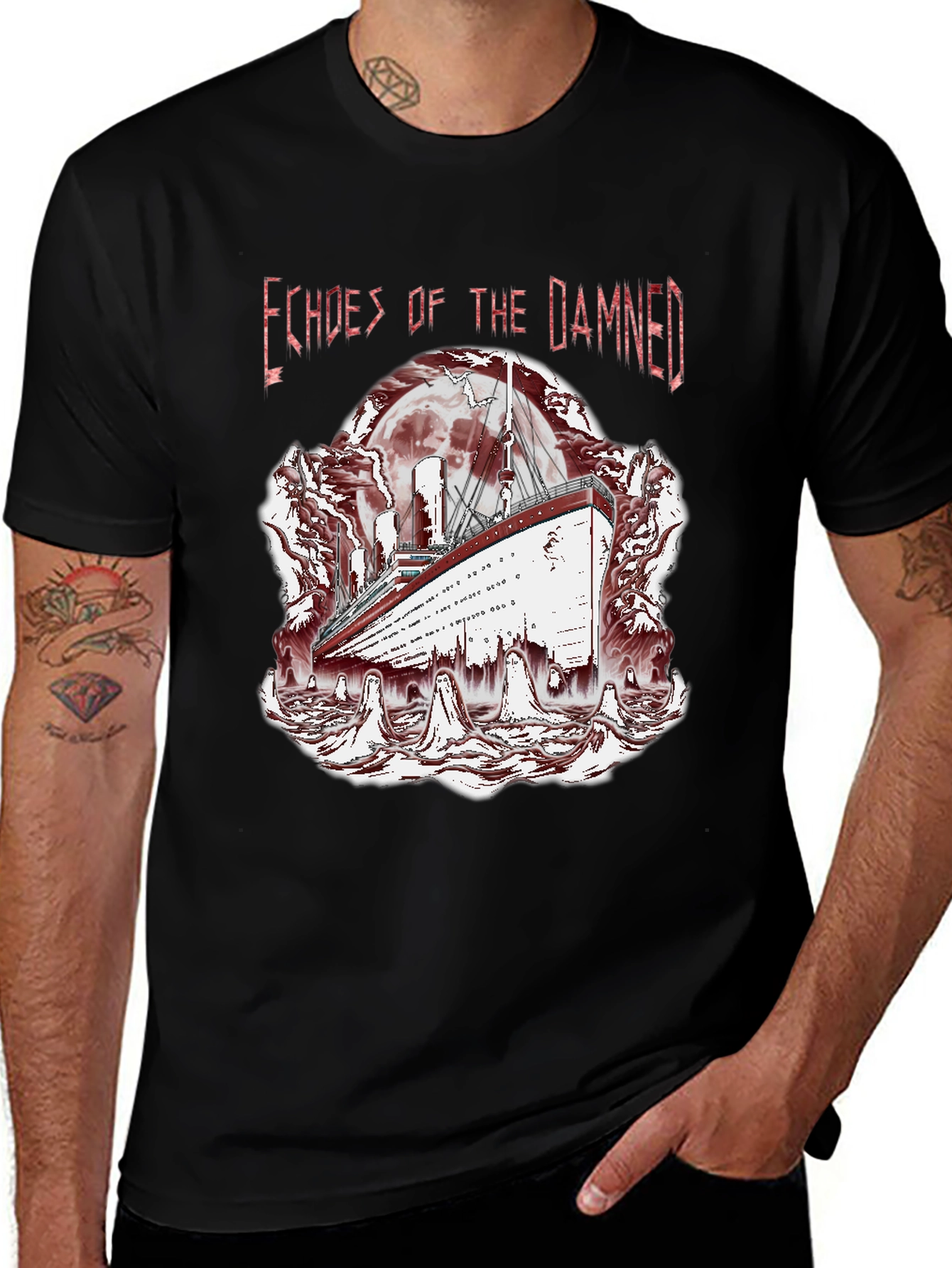 Echoes of the Damned Graphic Tee