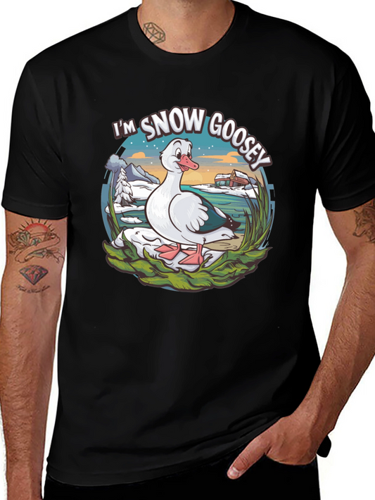 Im Snow Goosey Black T-Shirt