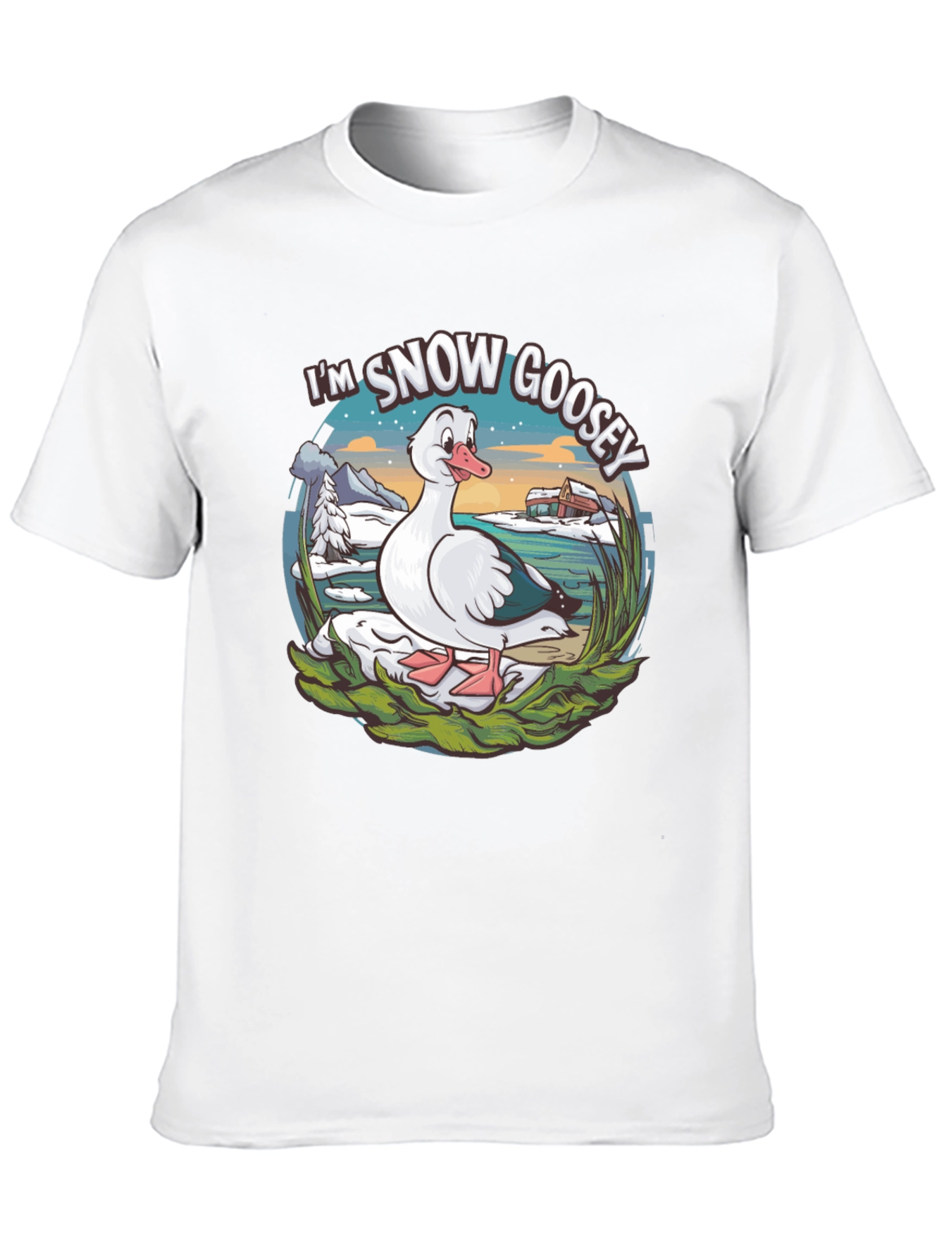 Im Snow Goosey Black T-Shirt