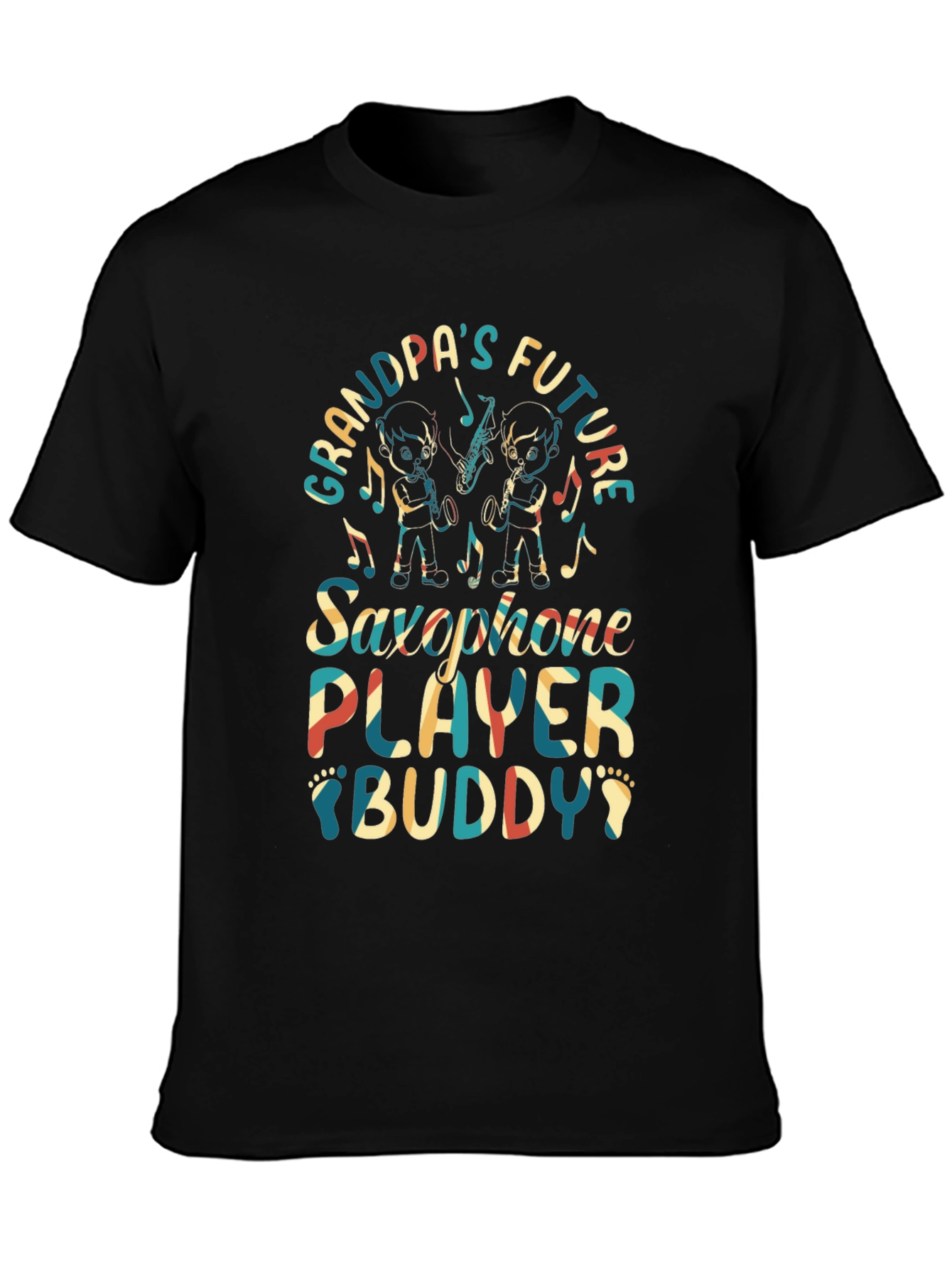 Grandpas Future Saxophone Player Buddy Tee