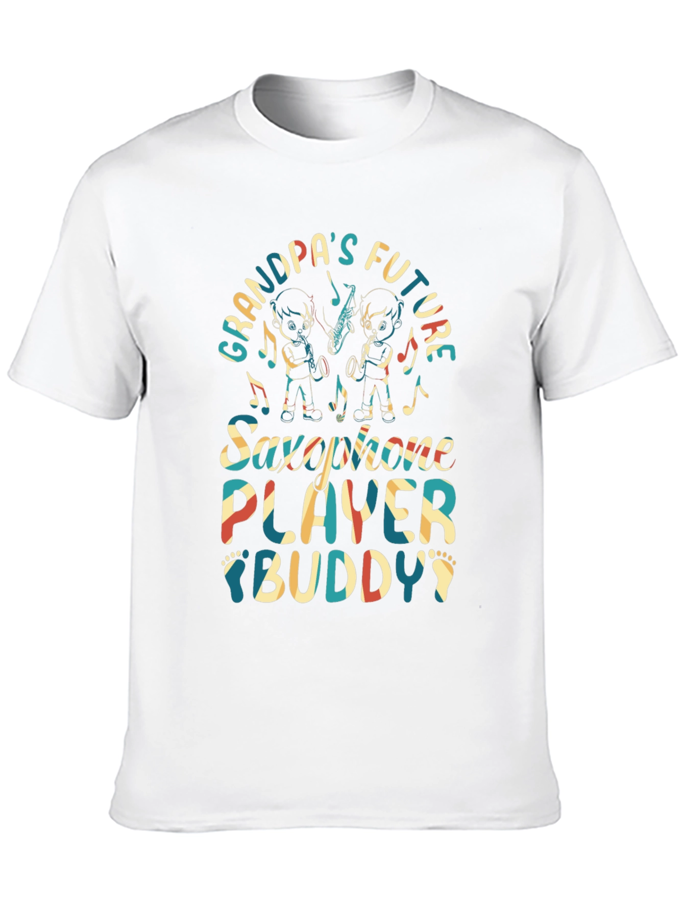 Grandpas Future Saxophone Player Buddy Tee