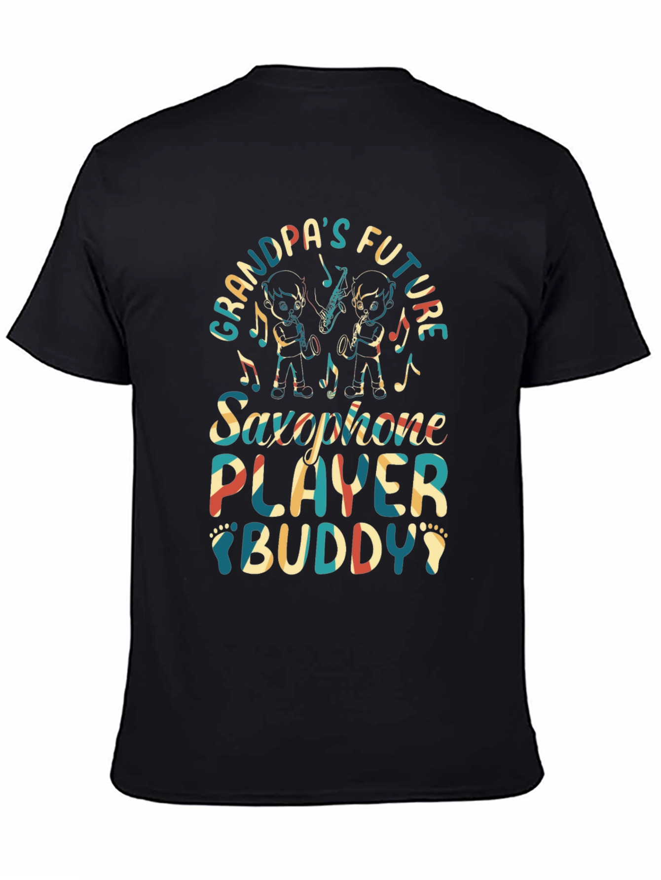 Grandpas Future Saxophone Player Buddy Tee
