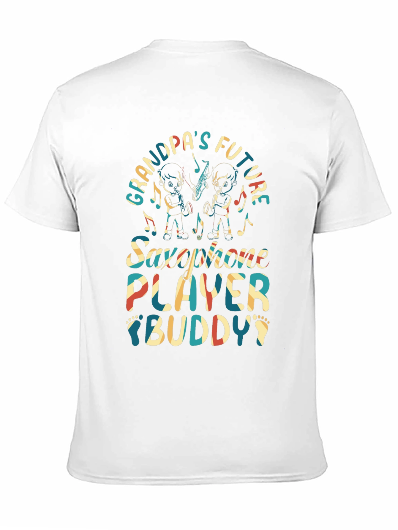 Grandpas Future Saxophone Player Buddy Tee