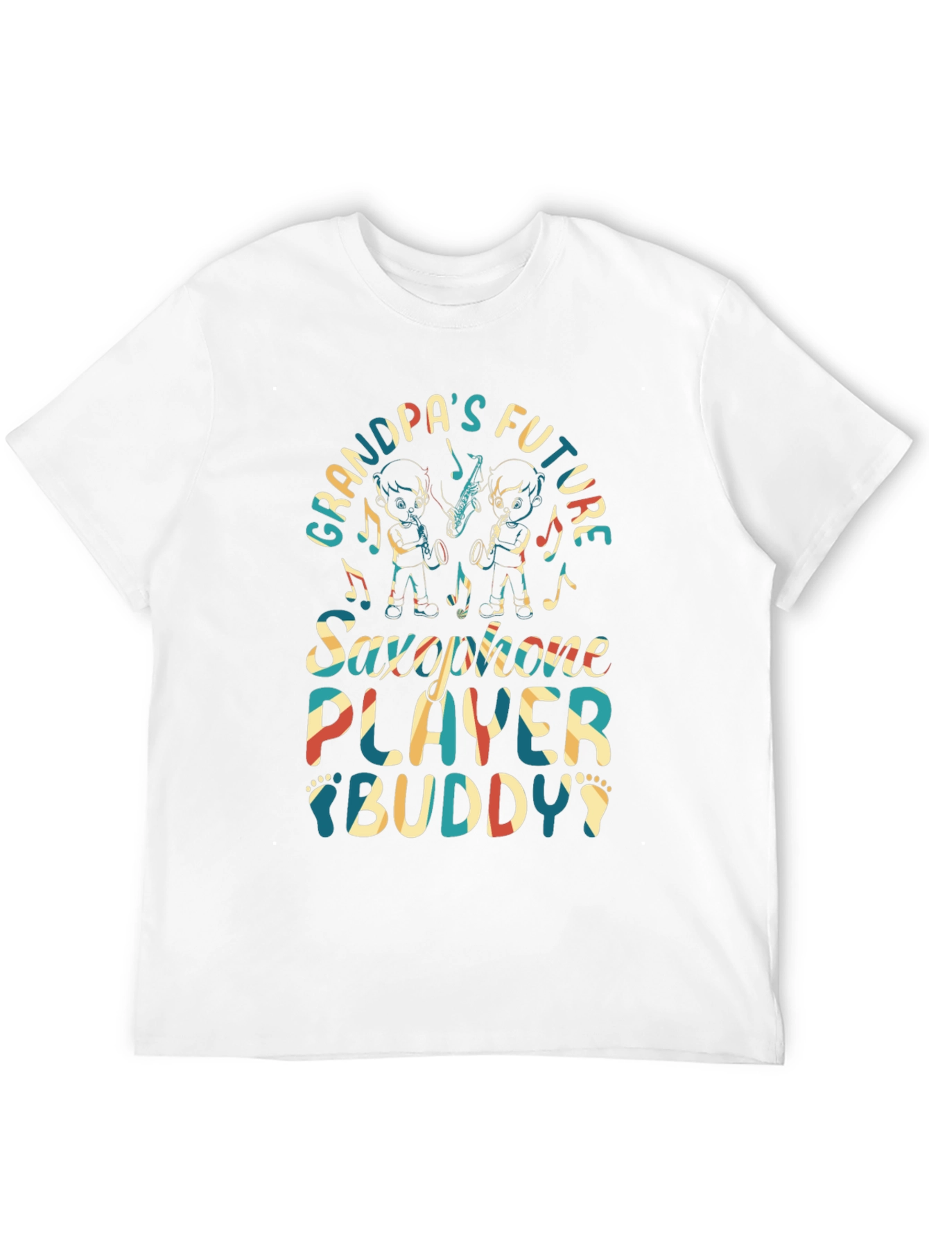 Grandpas Future Saxophone Player Buddy Tee