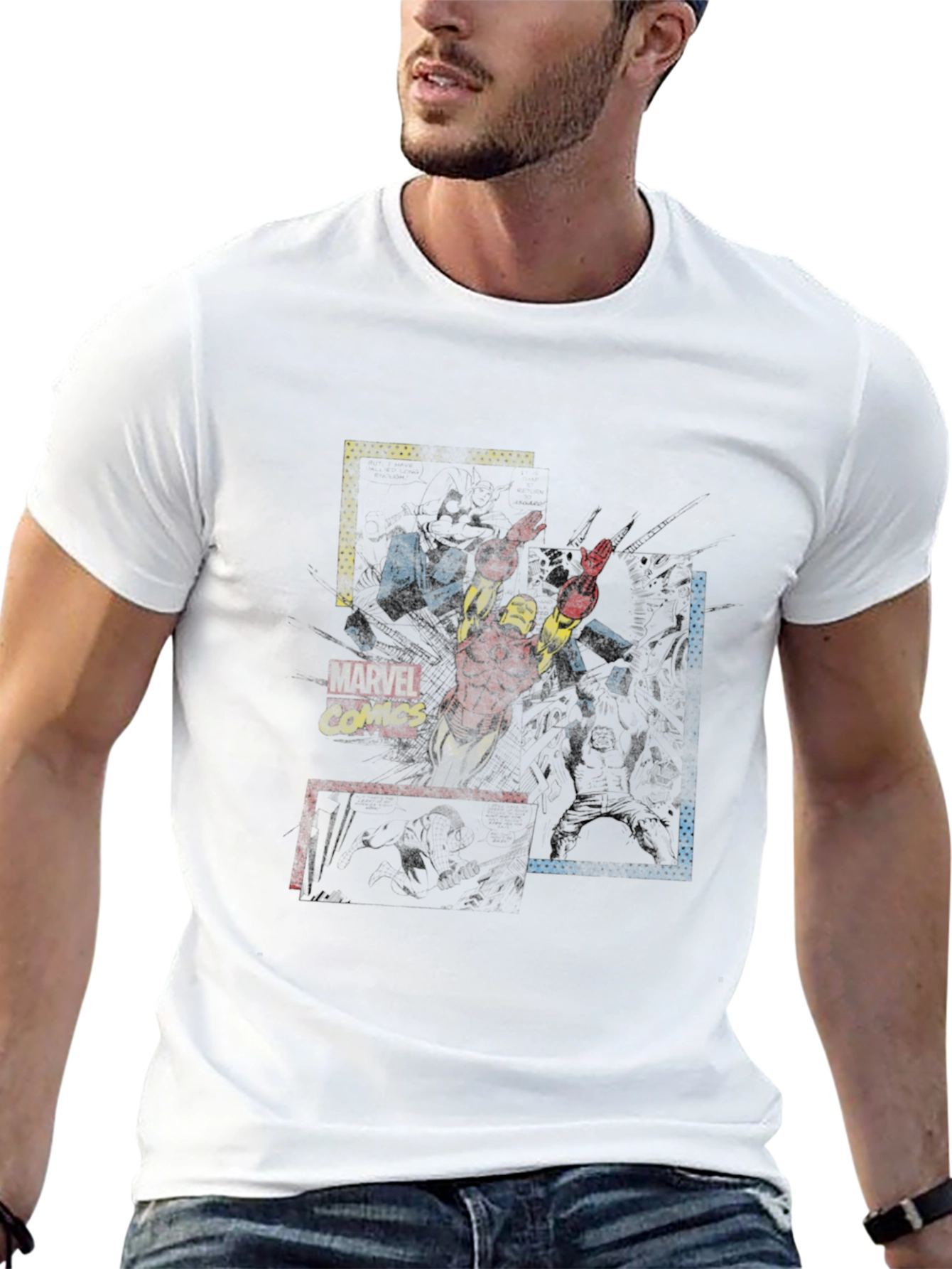 Marvel Comics Iron Man Graphic T-Shirt