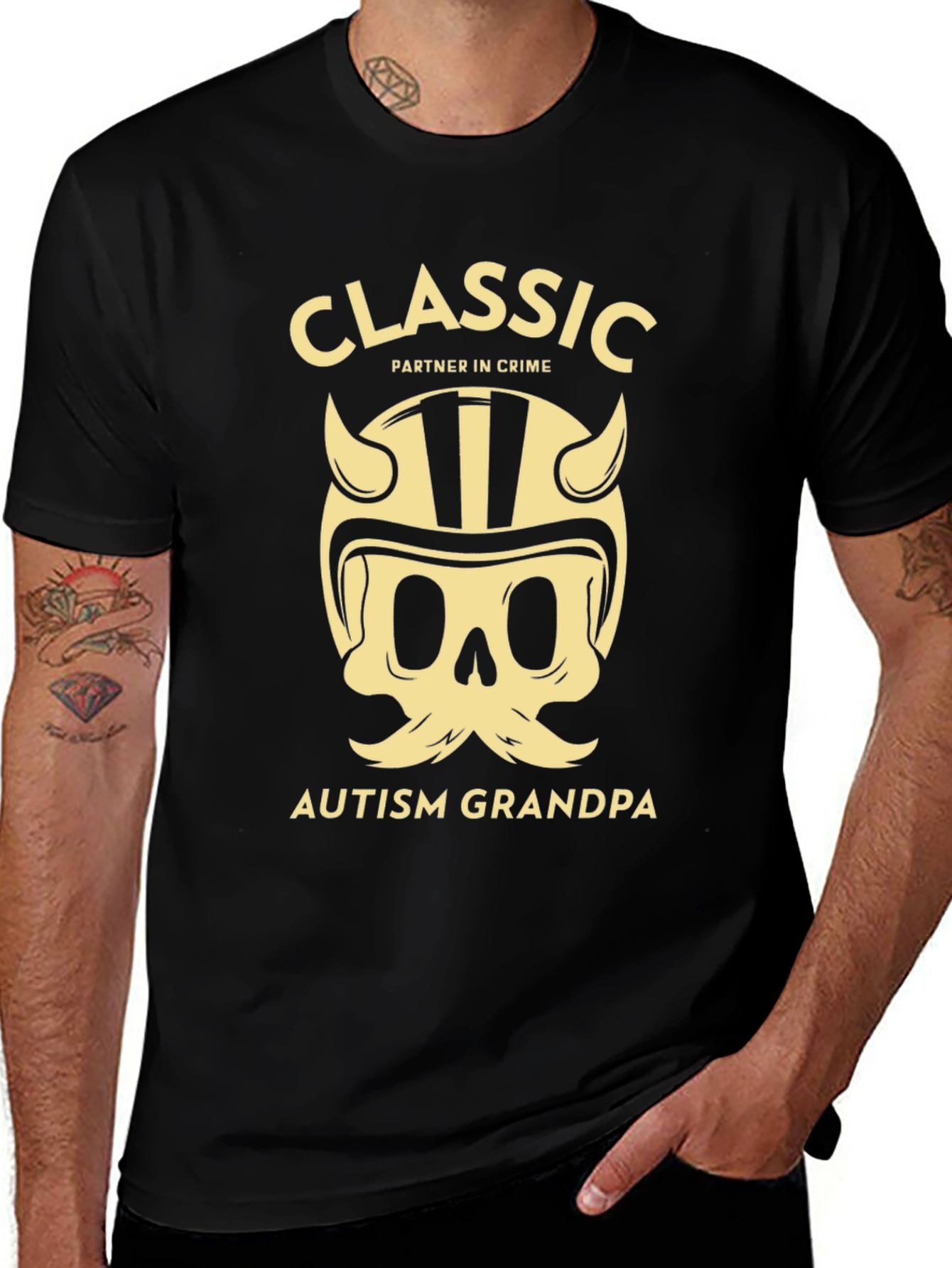 Classic Autism Grandpa T-Shirt