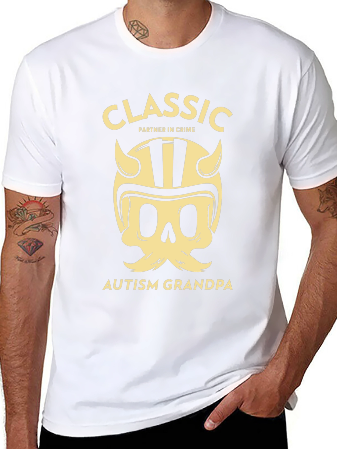Classic Autism Grandpa T-Shirt