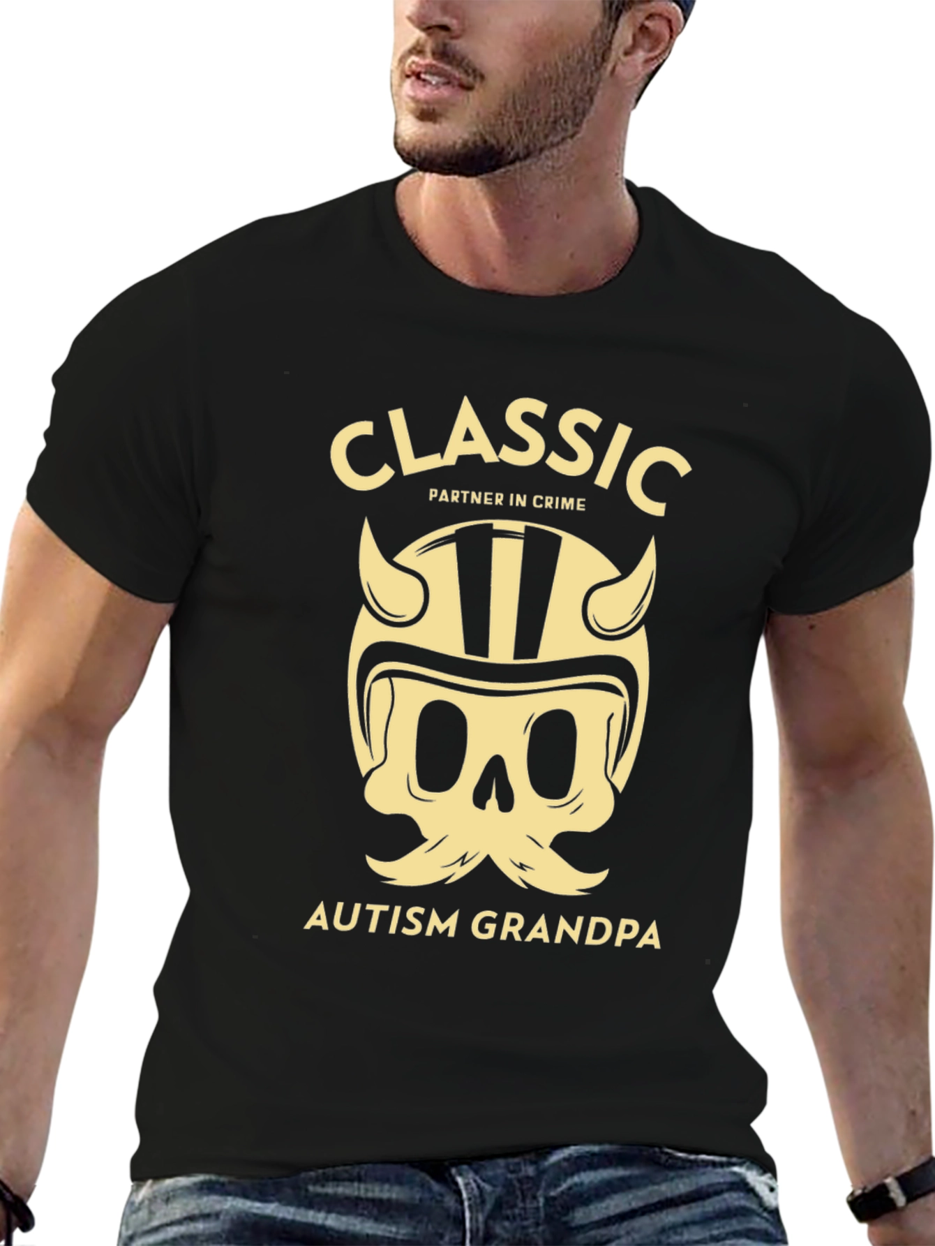 Classic Autism Grandpa T-Shirt