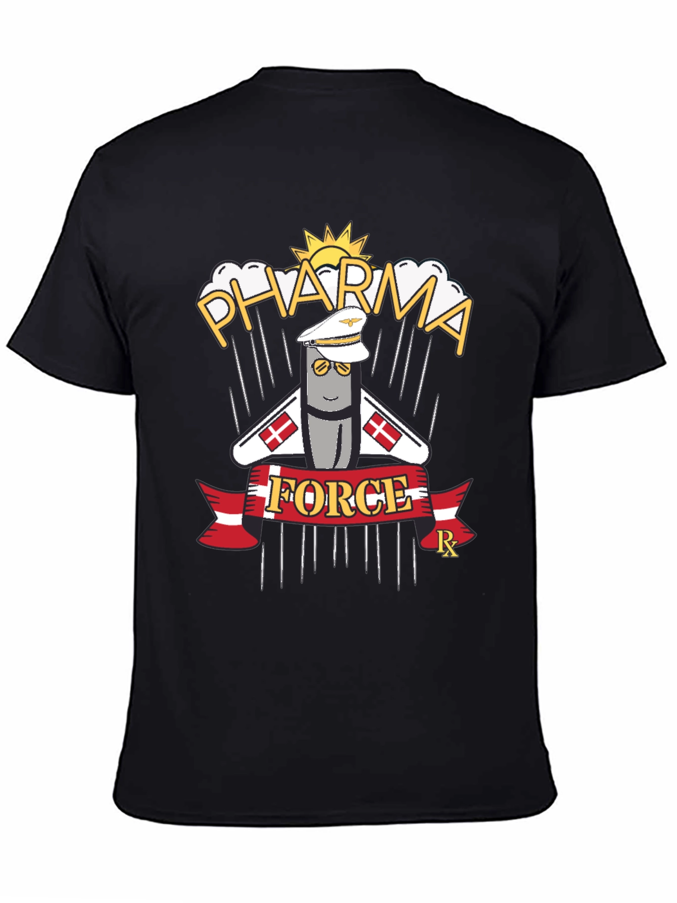 Pharma Force Graphic Tee - Funny Novelty T-Shirt