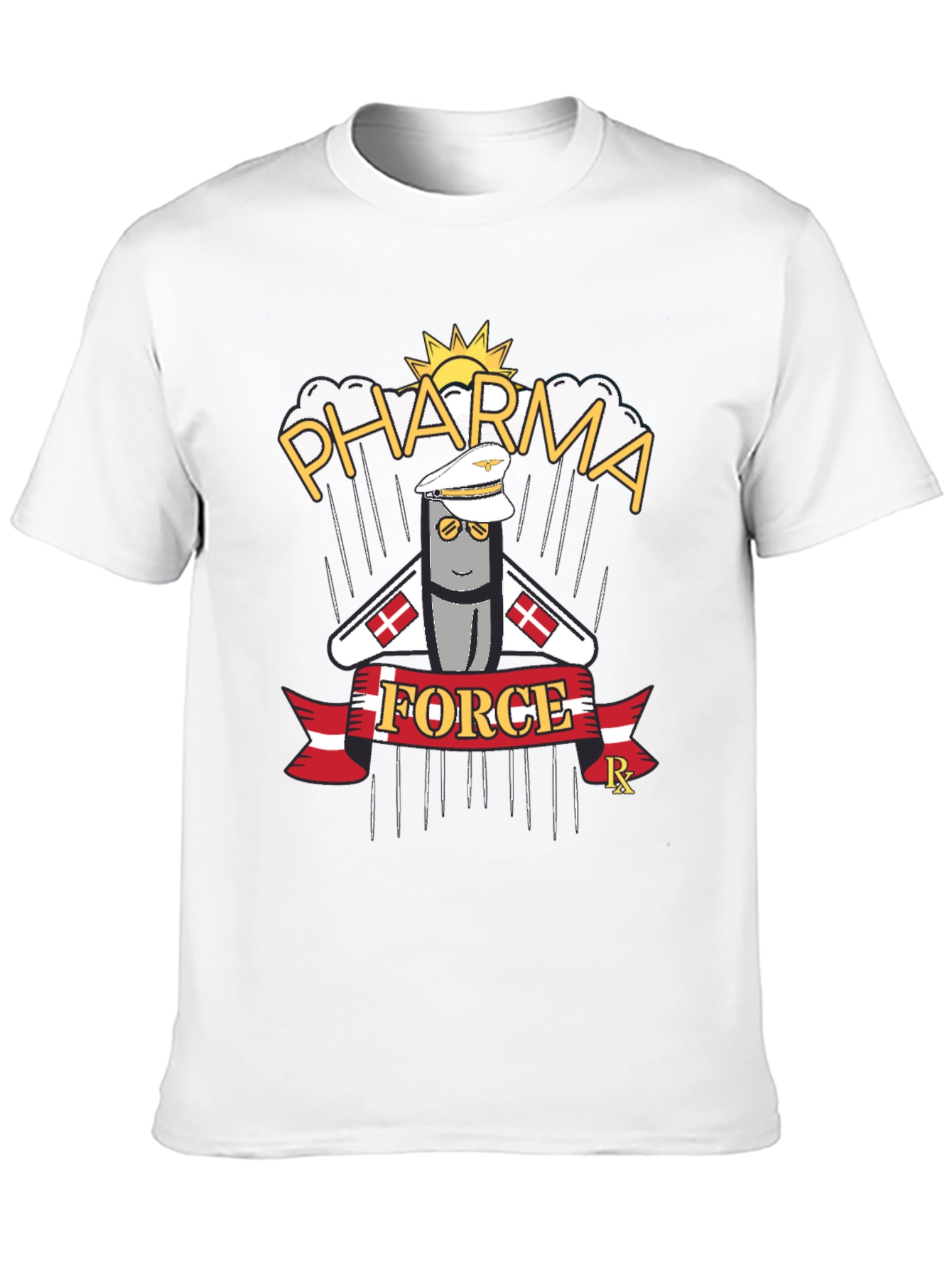 Pharma Force Graphic Tee - Funny Novelty T-Shirt