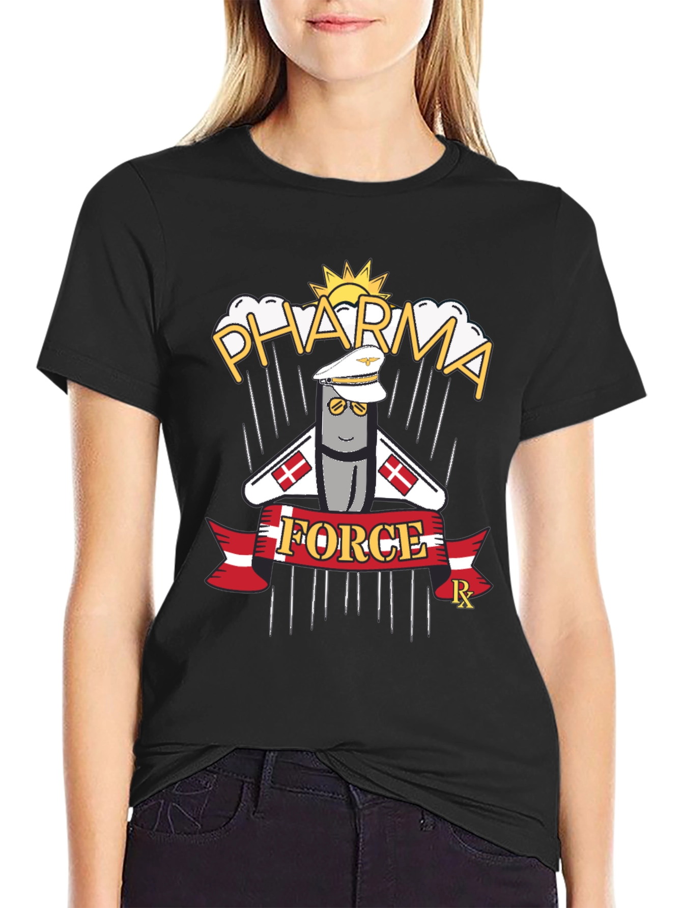 Pharma Force Graphic Tee - Funny Novelty T-Shirt
