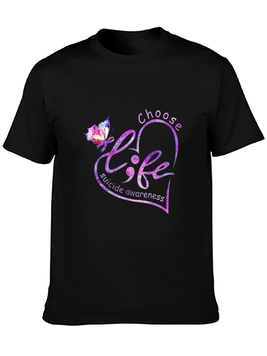 Choose Life Suicide Awareness T-Shirt