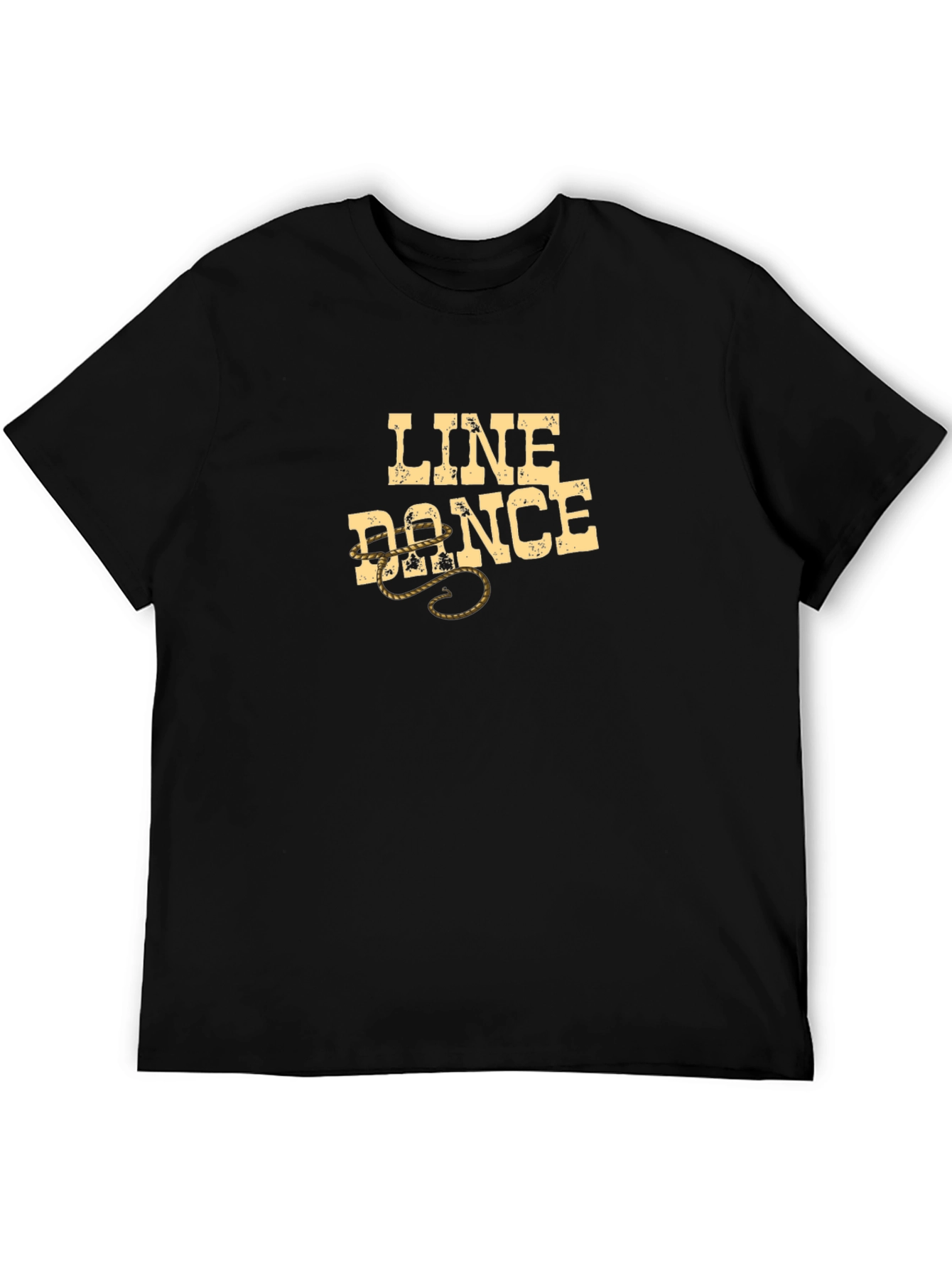 Line Dance Graphic Tee - Western Style T-Shirt