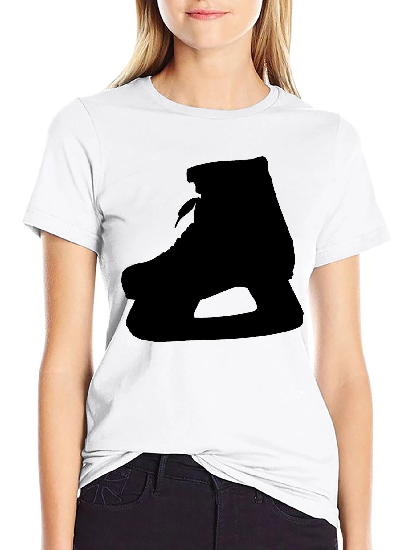 Skate Silhouette T-Shirt - Black