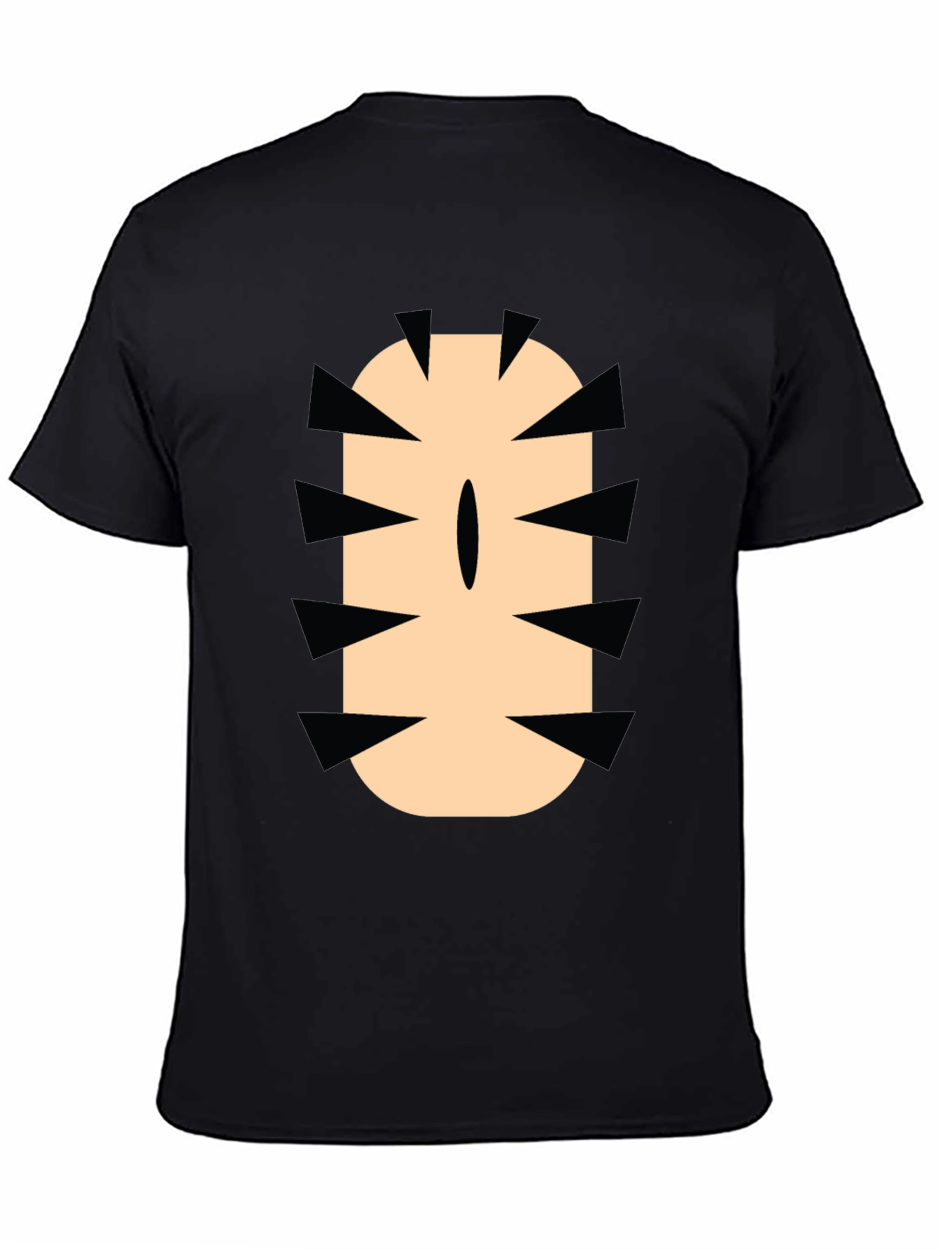 Funny Cartoon Monster Mouth Graphic Tee