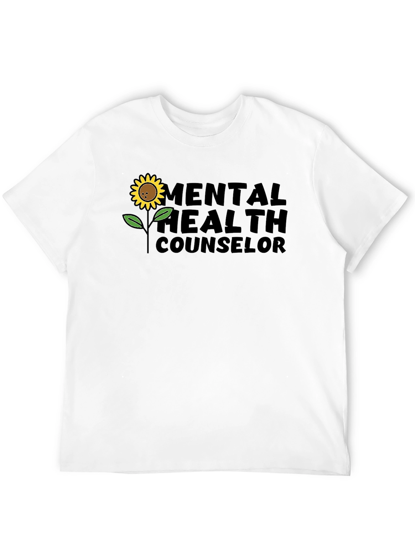 Mental Health Counselor Sunflower T-Shirt