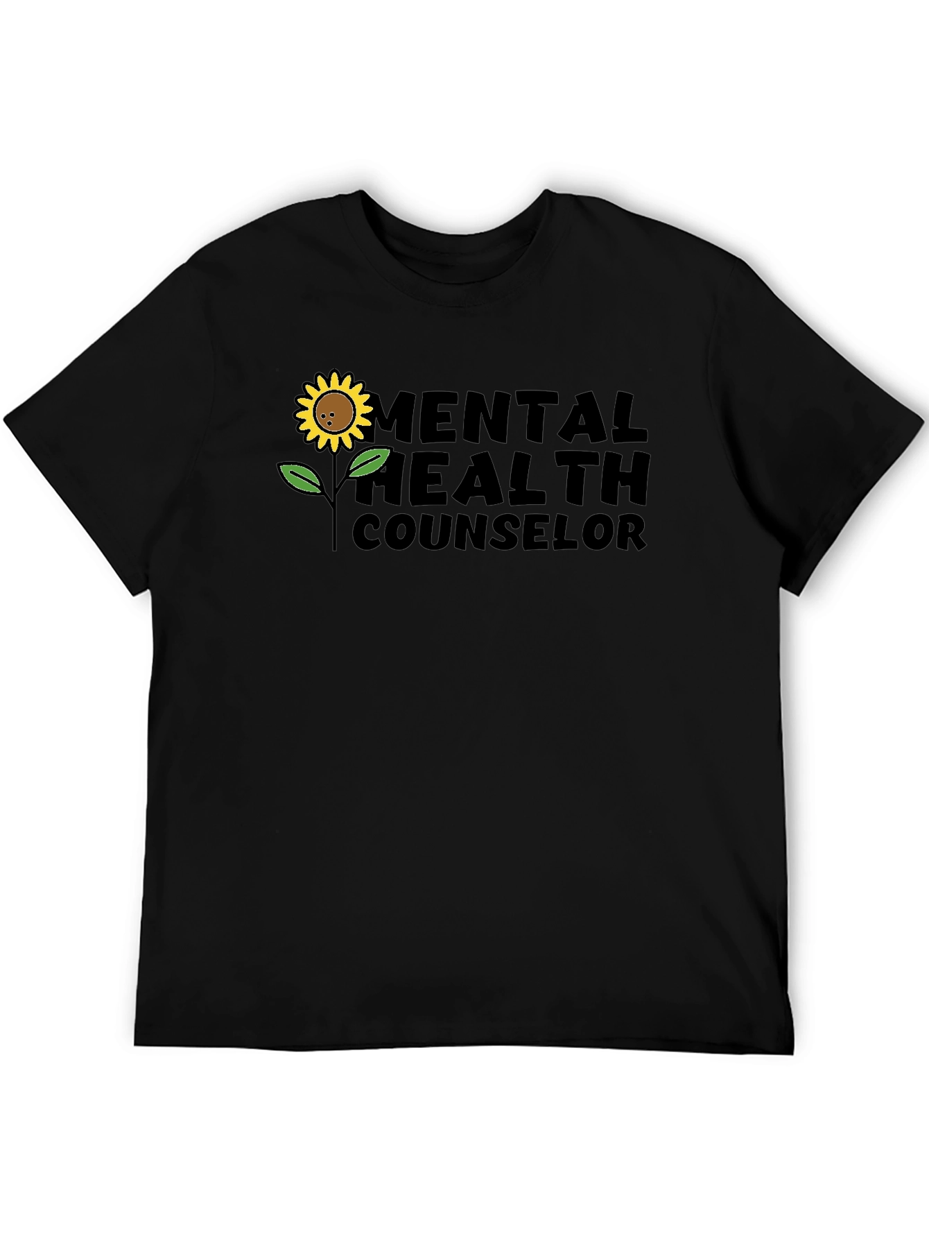 Mental Health Counselor Sunflower T-Shirt