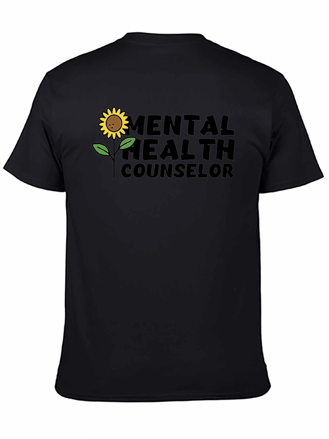Mental Health Counselor Sunflower T-Shirt