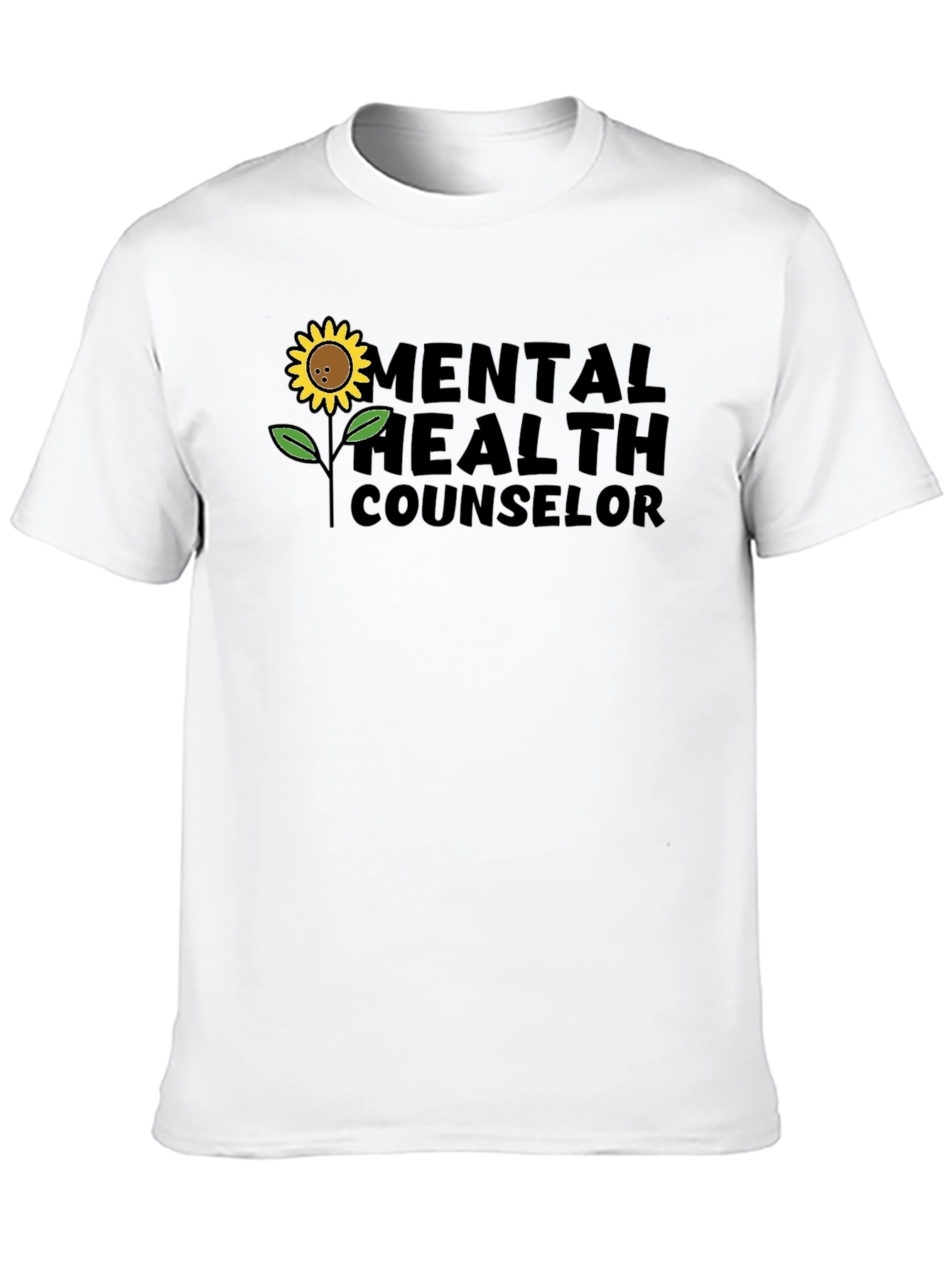 Mental Health Counselor Sunflower T-Shirt