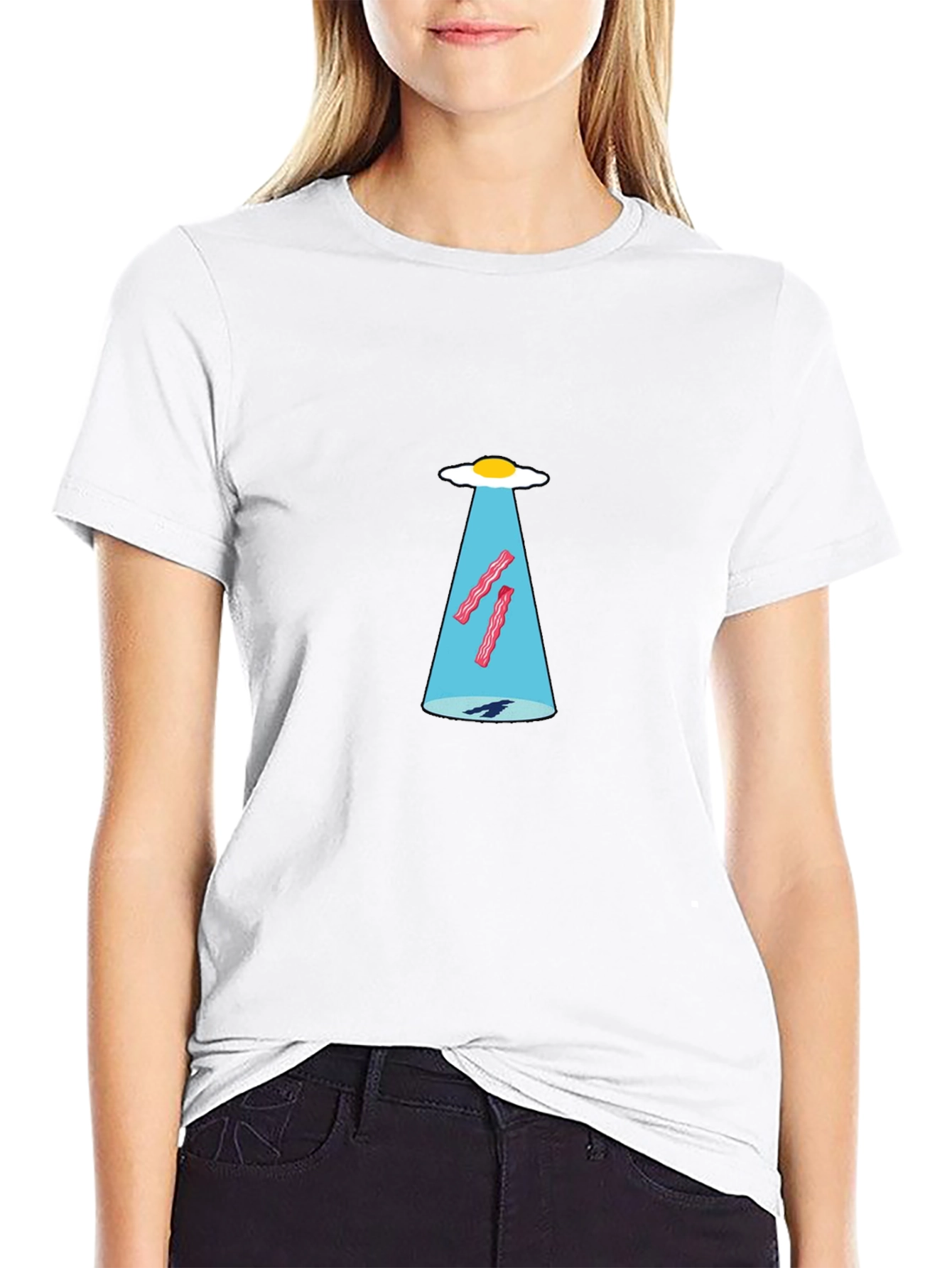 Breakfast Abduction T-Shirt