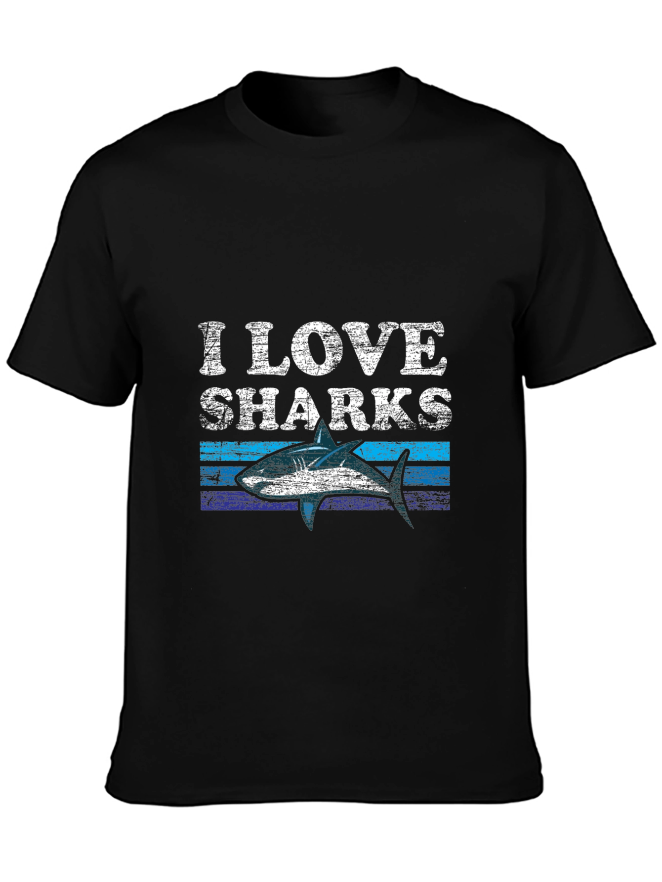 I Love Sharks Graphic Tee