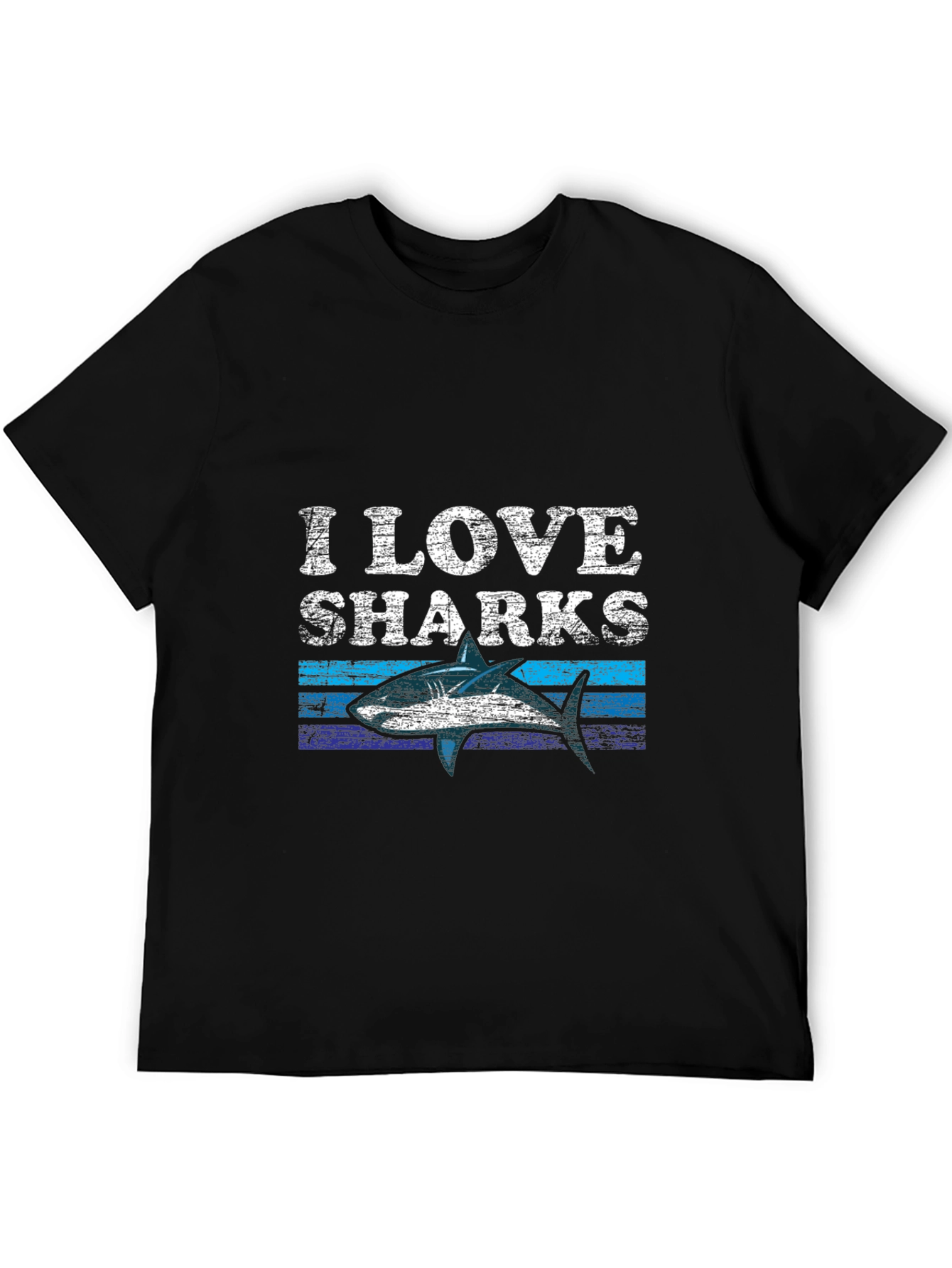 I Love Sharks Graphic Tee