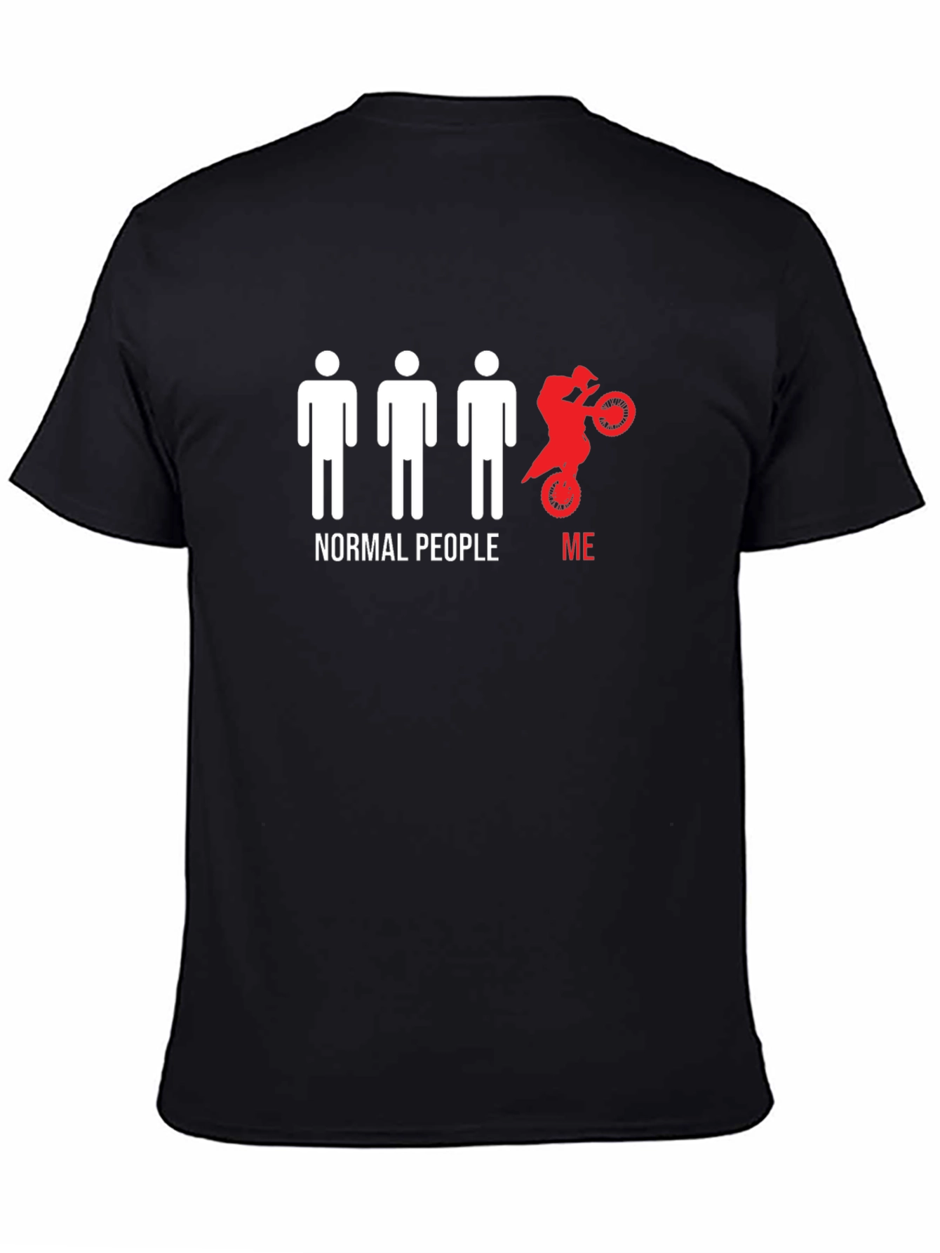 Normal People Me Motocross T-Shirt