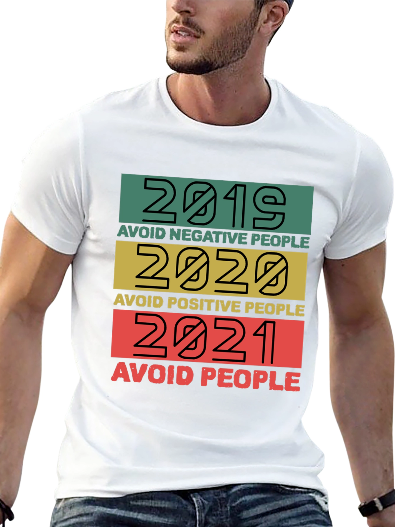 Humorous Avoid People T-Shirt
