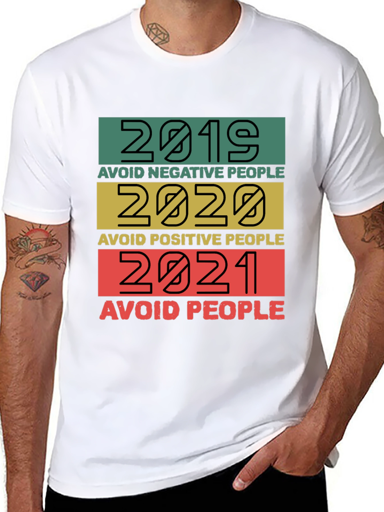 Humorous Avoid People T-Shirt
