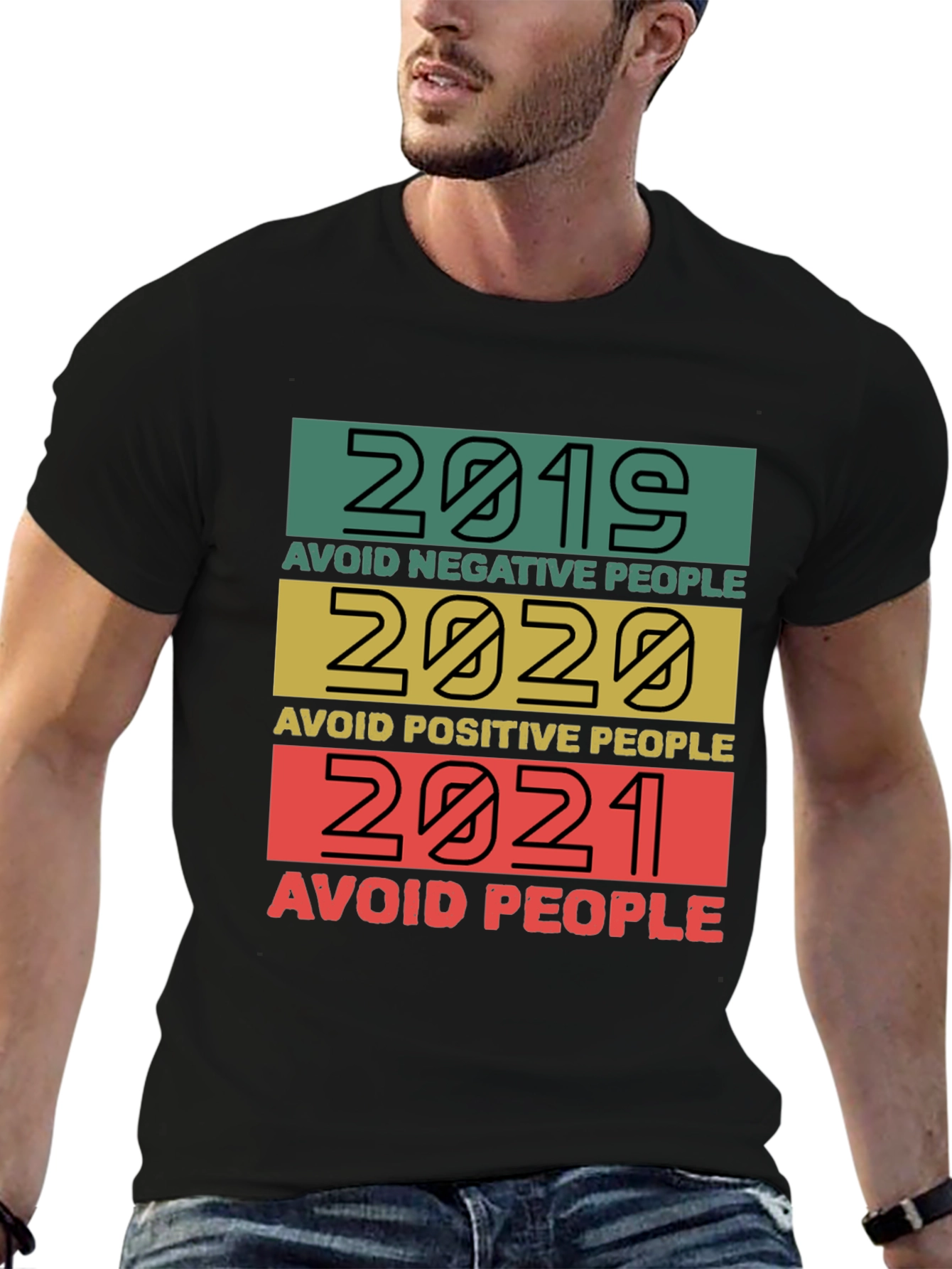 Humorous Avoid People T-Shirt