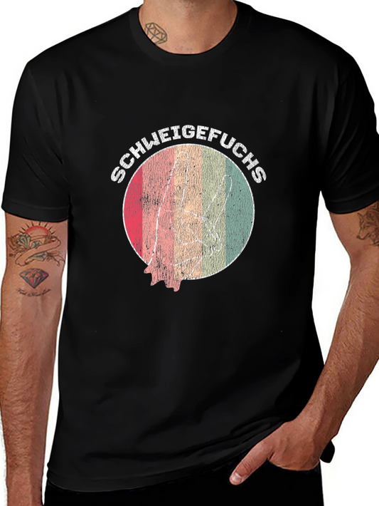 Retro SCHWEIGEFUCHS Graphic Tee