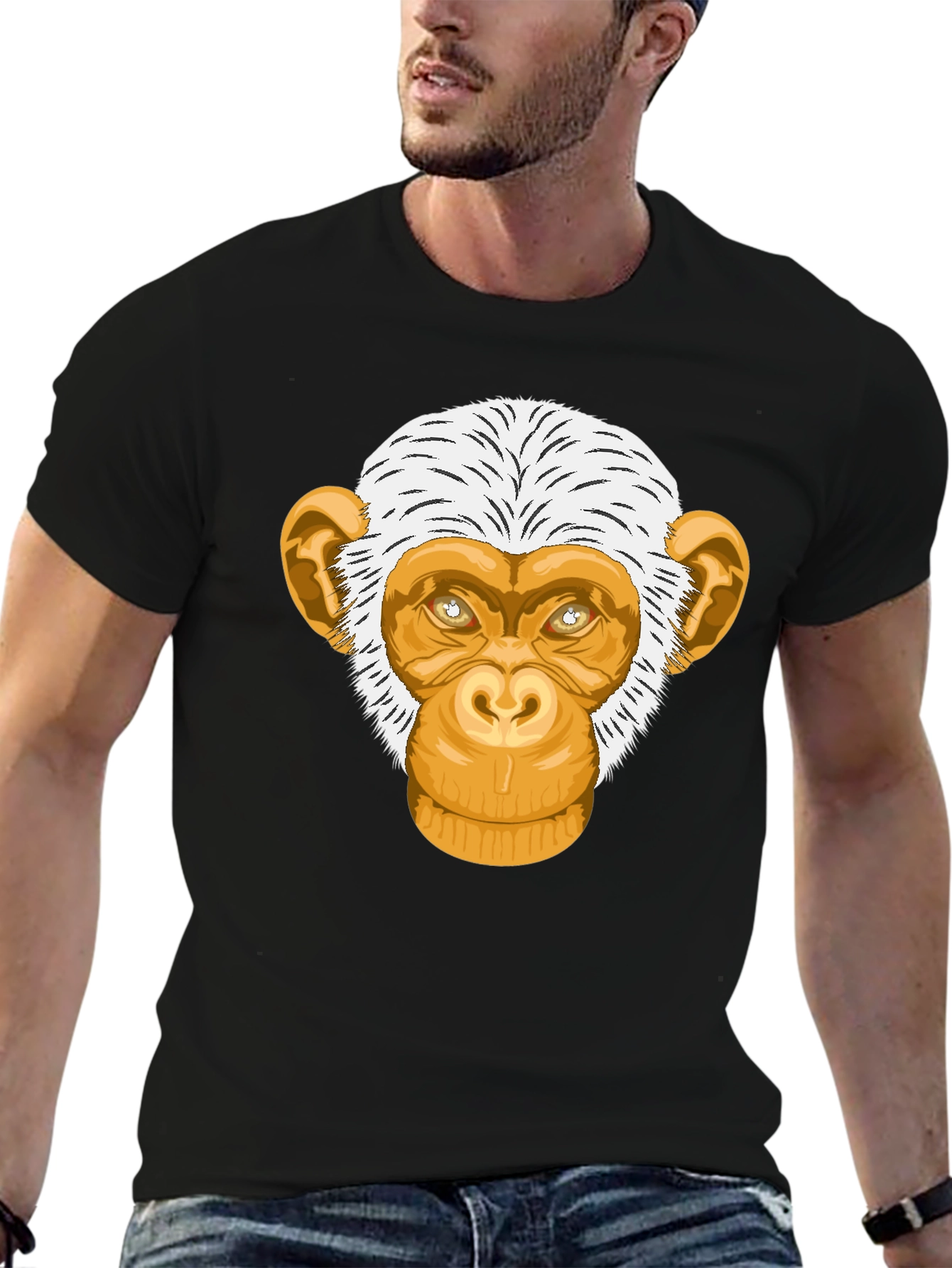 Monkey Graphic T-Shirt