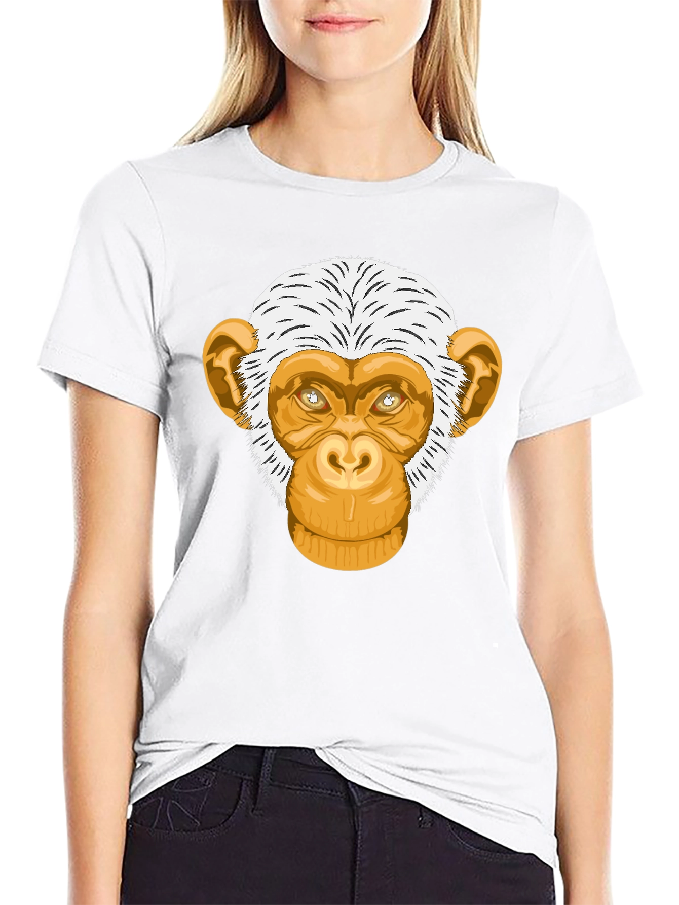 Monkey Graphic T-Shirt