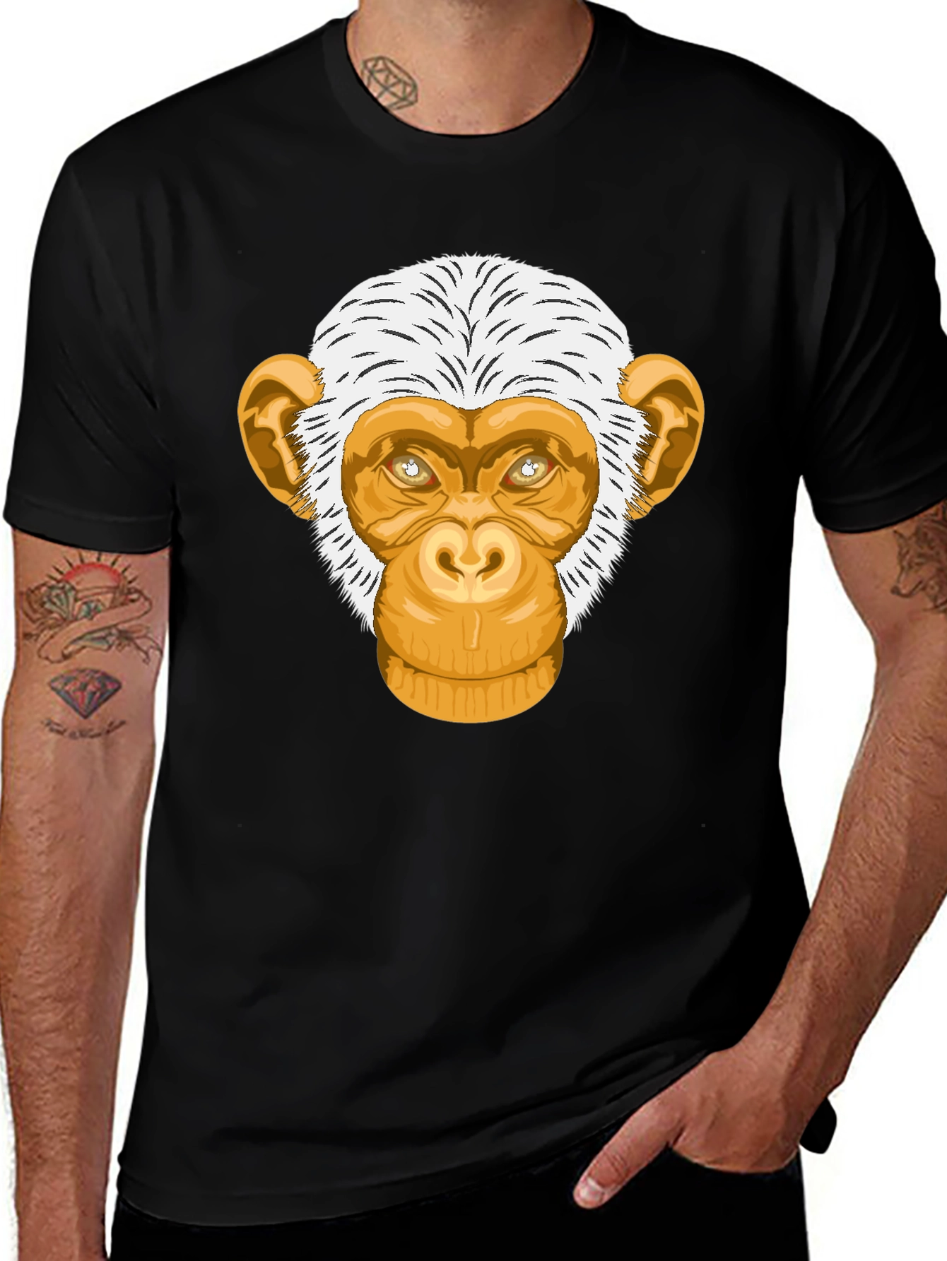 Monkey Graphic T-Shirt