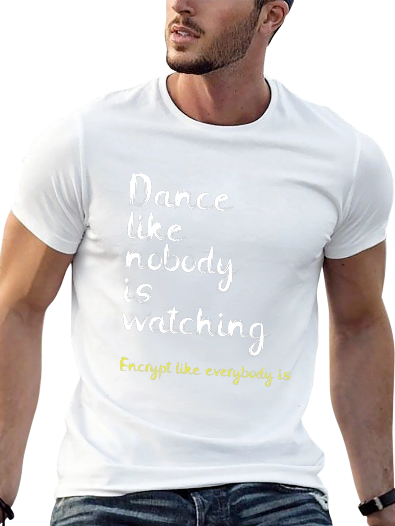 Dance Like Nobodys Watching T-Shirt - Black
