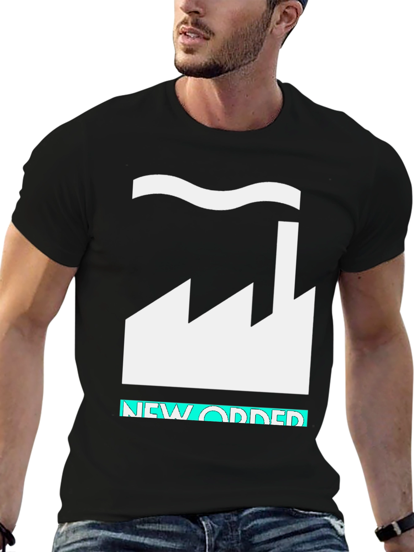 New Order Factory Black T-Shirt