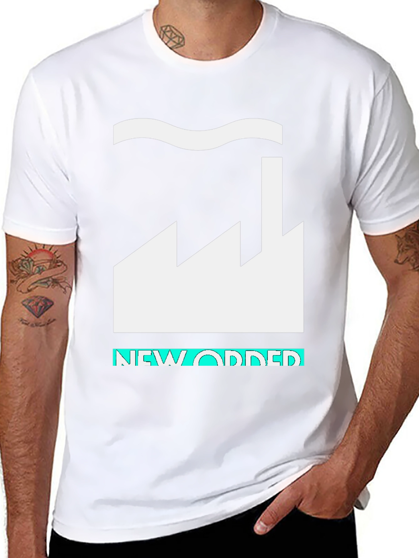 New Order Factory Black T-Shirt
