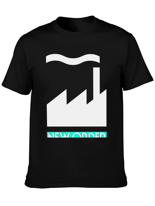 New Order Factory Black T-Shirt
