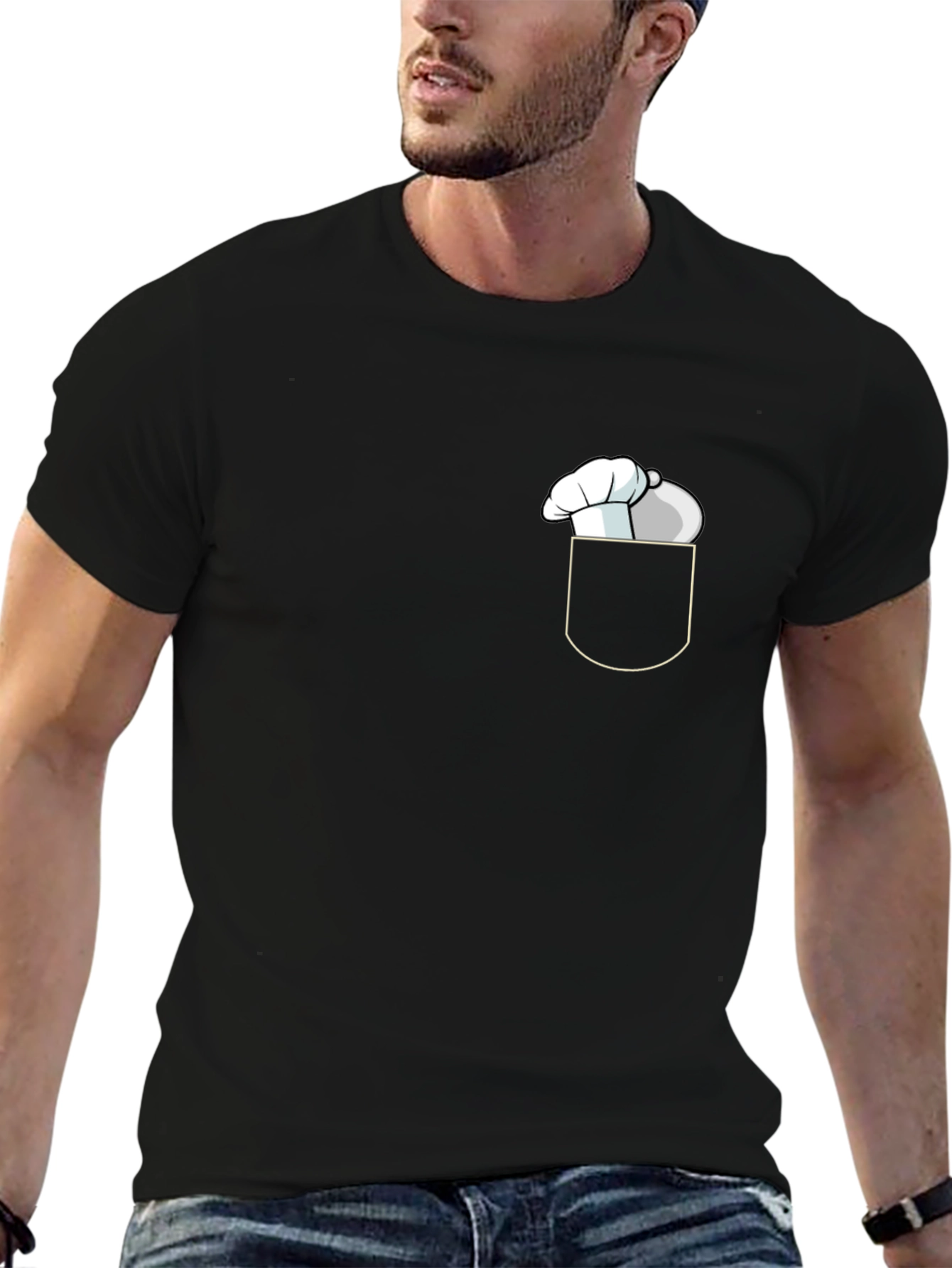 Chef Hat Pocket T-Shirt