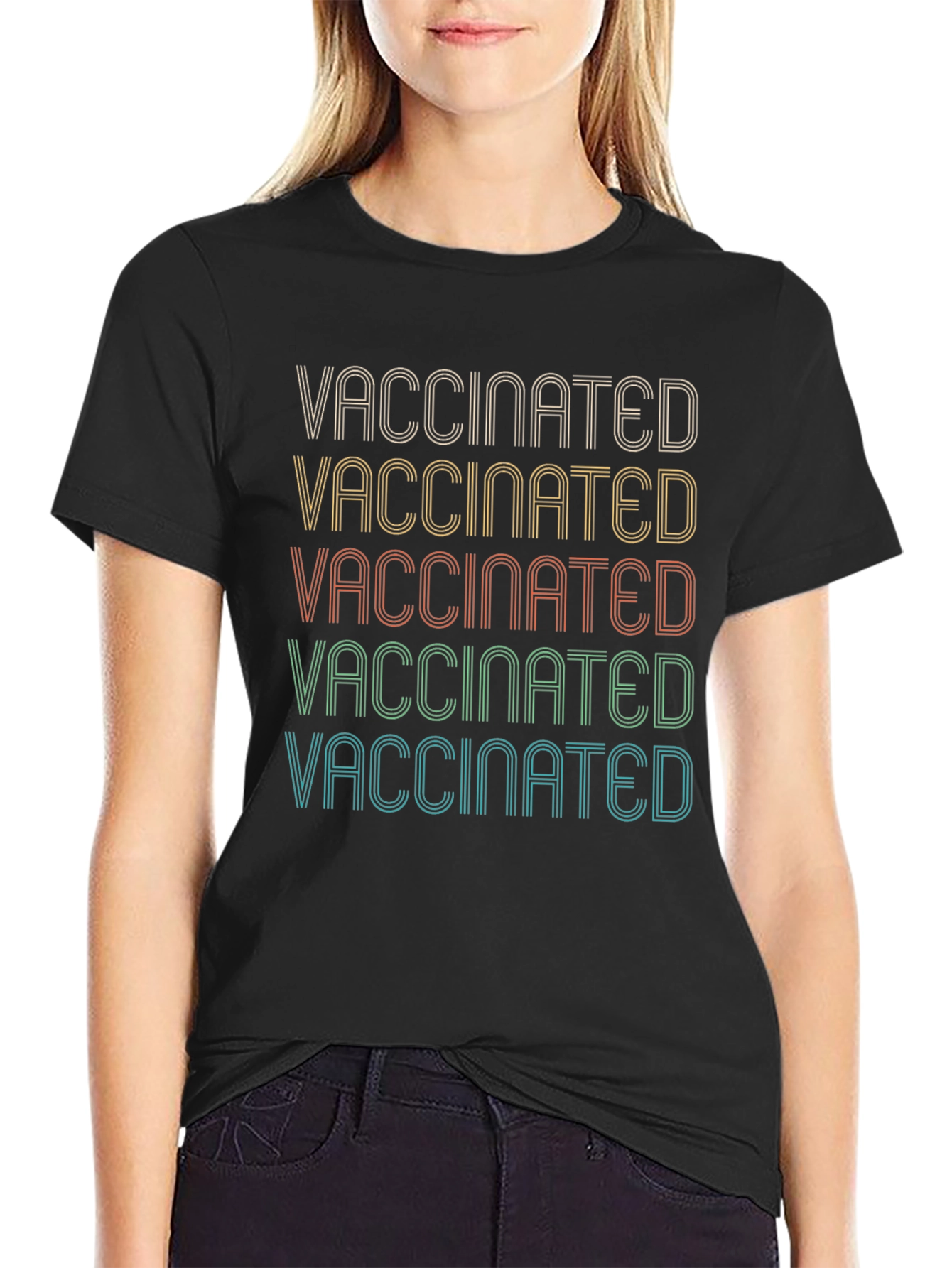 Vaccinated Graphic T-Shirt