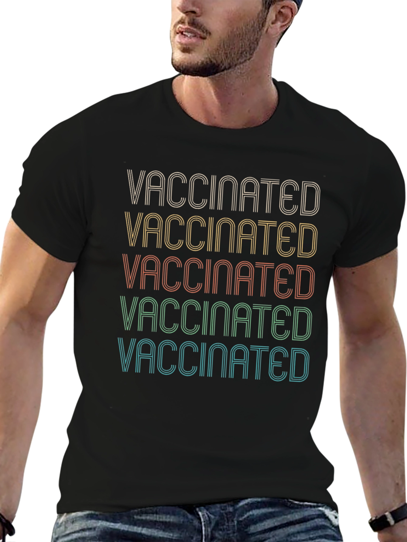 Vaccinated Graphic T-Shirt