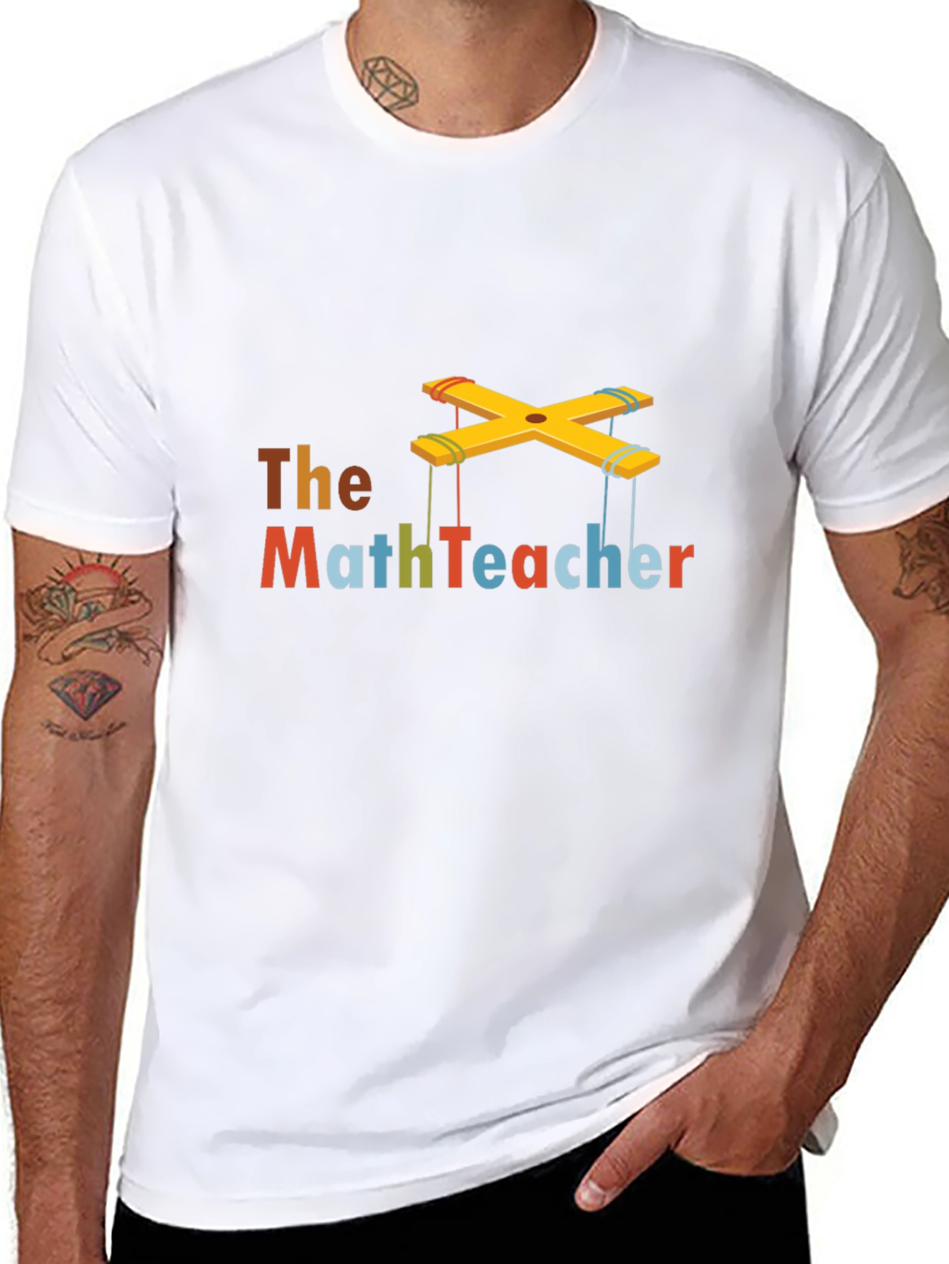 The Math Teacher Puppet T-Shirt