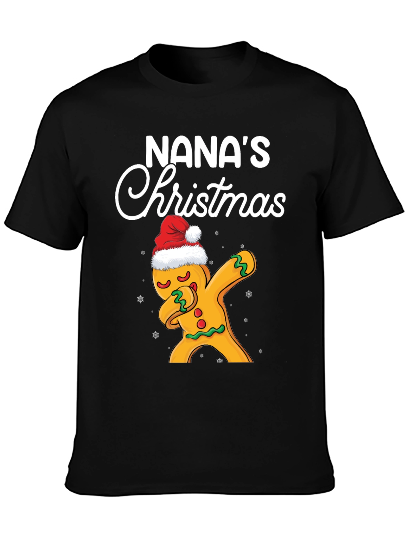 Nanas Christmas Gingerbread Dab T-Shirt