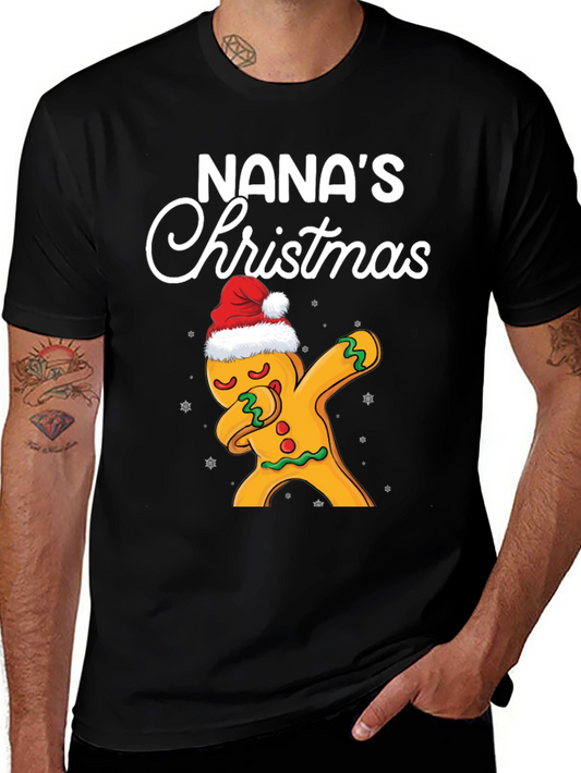 Nanas Christmas Gingerbread Dab T-Shirt