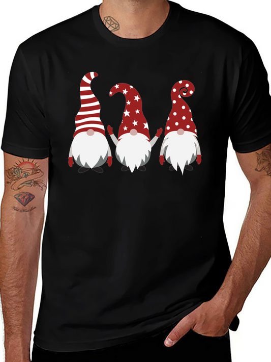 Festive Gnome T-Shirt - Holiday Cheer
