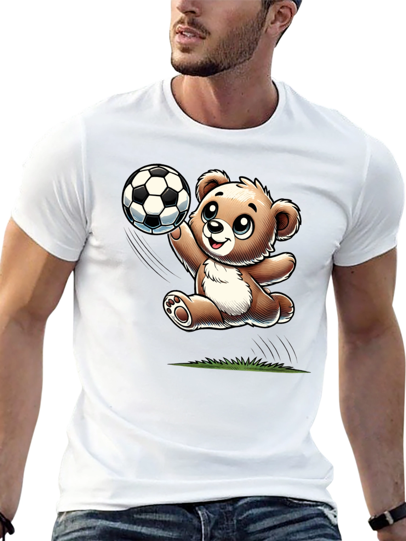 Teddy Bear Soccer T-Shirt