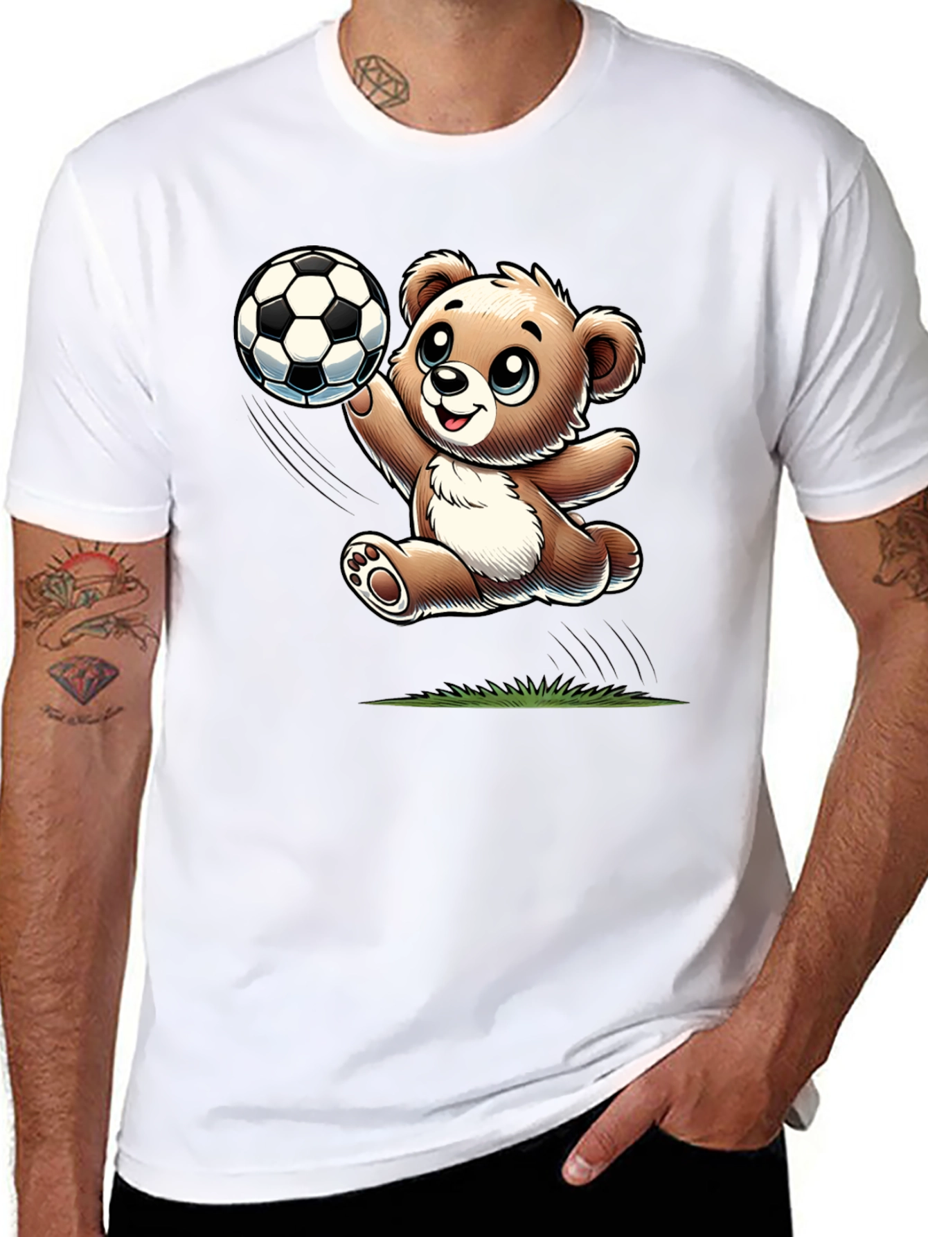Teddy Bear Soccer T-Shirt